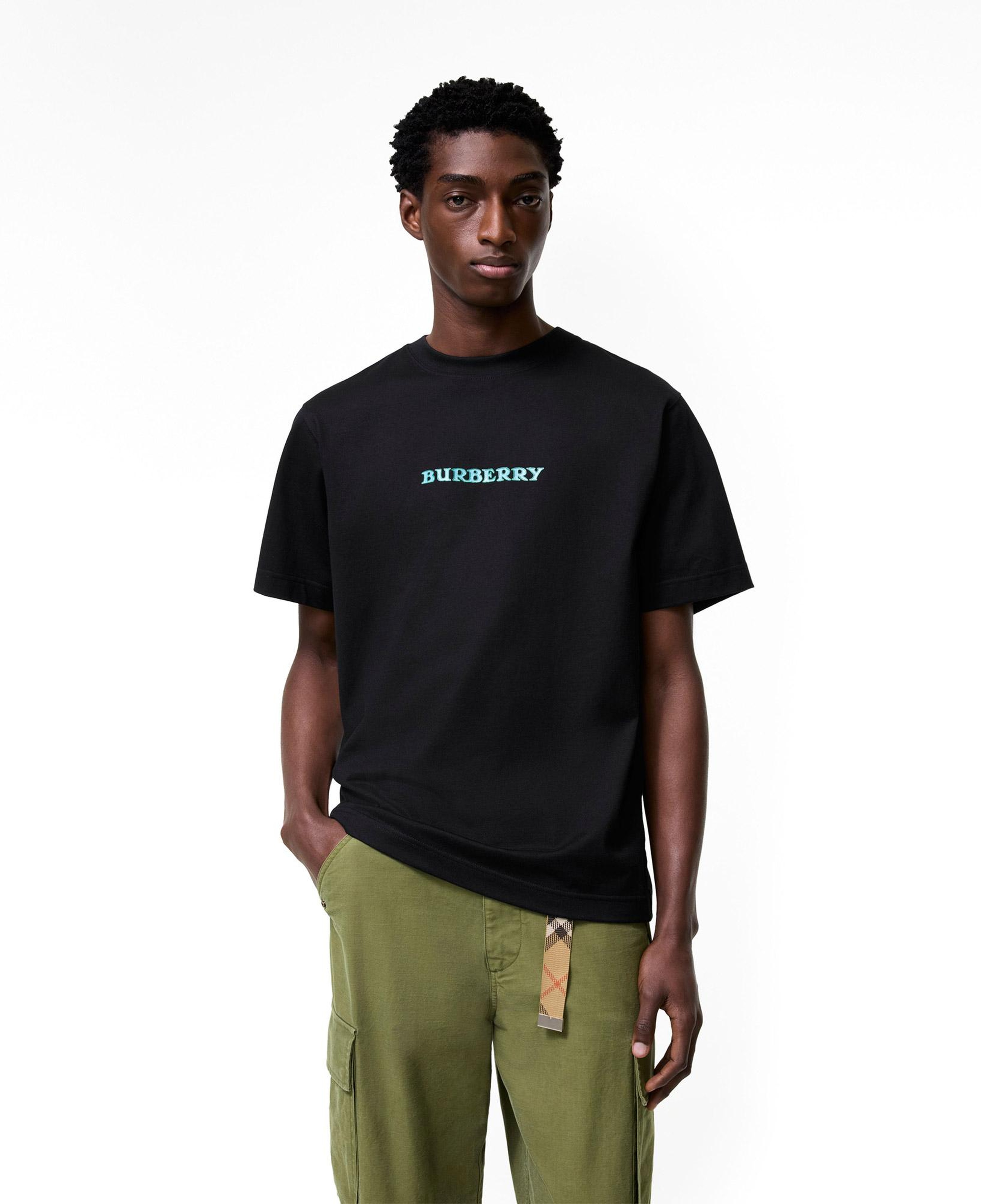 Burberry Ryan Big Ekd Erkek Siyah T-Shirt