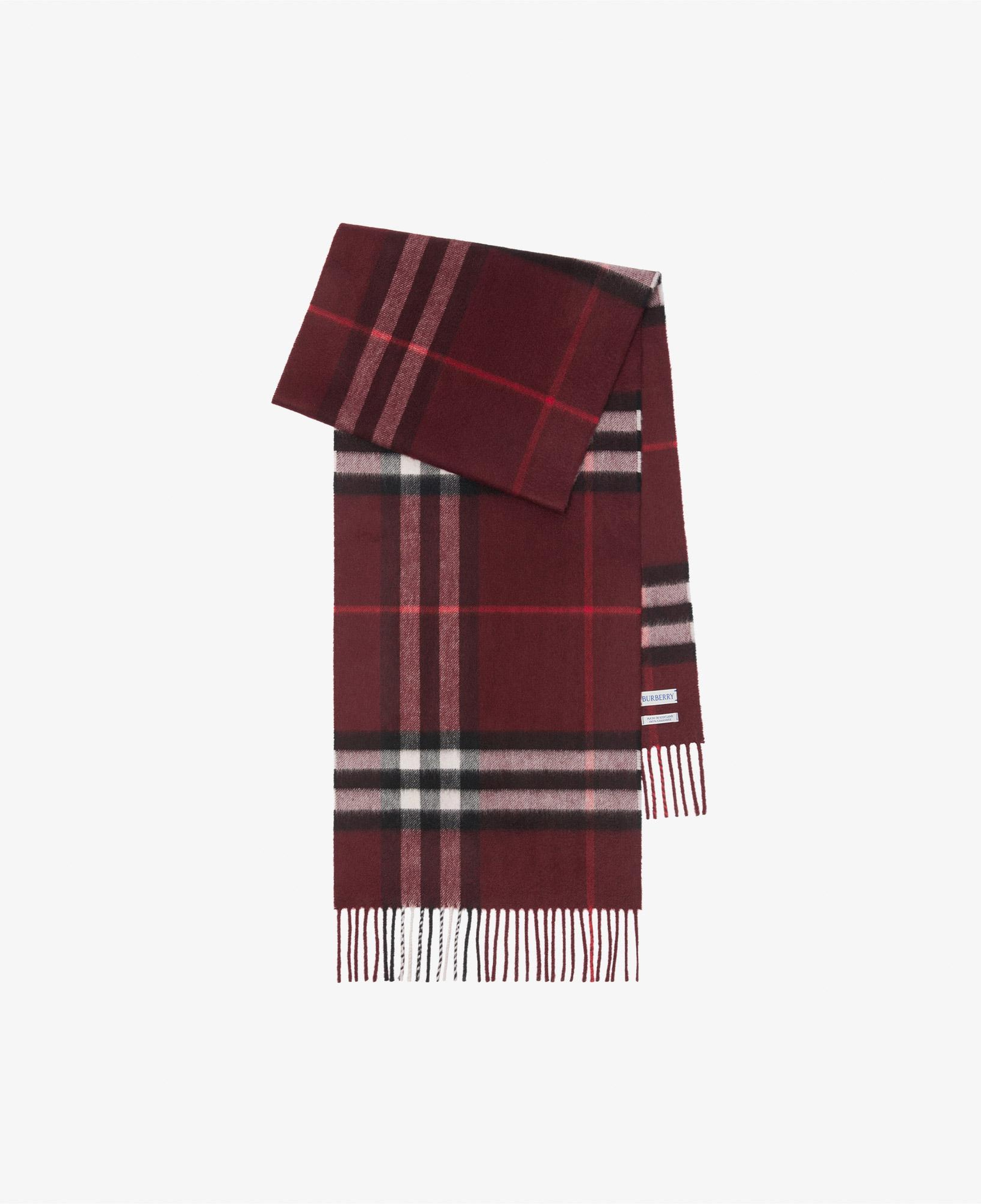 Burberry Giant Check Kadın Kırmızı Atkı