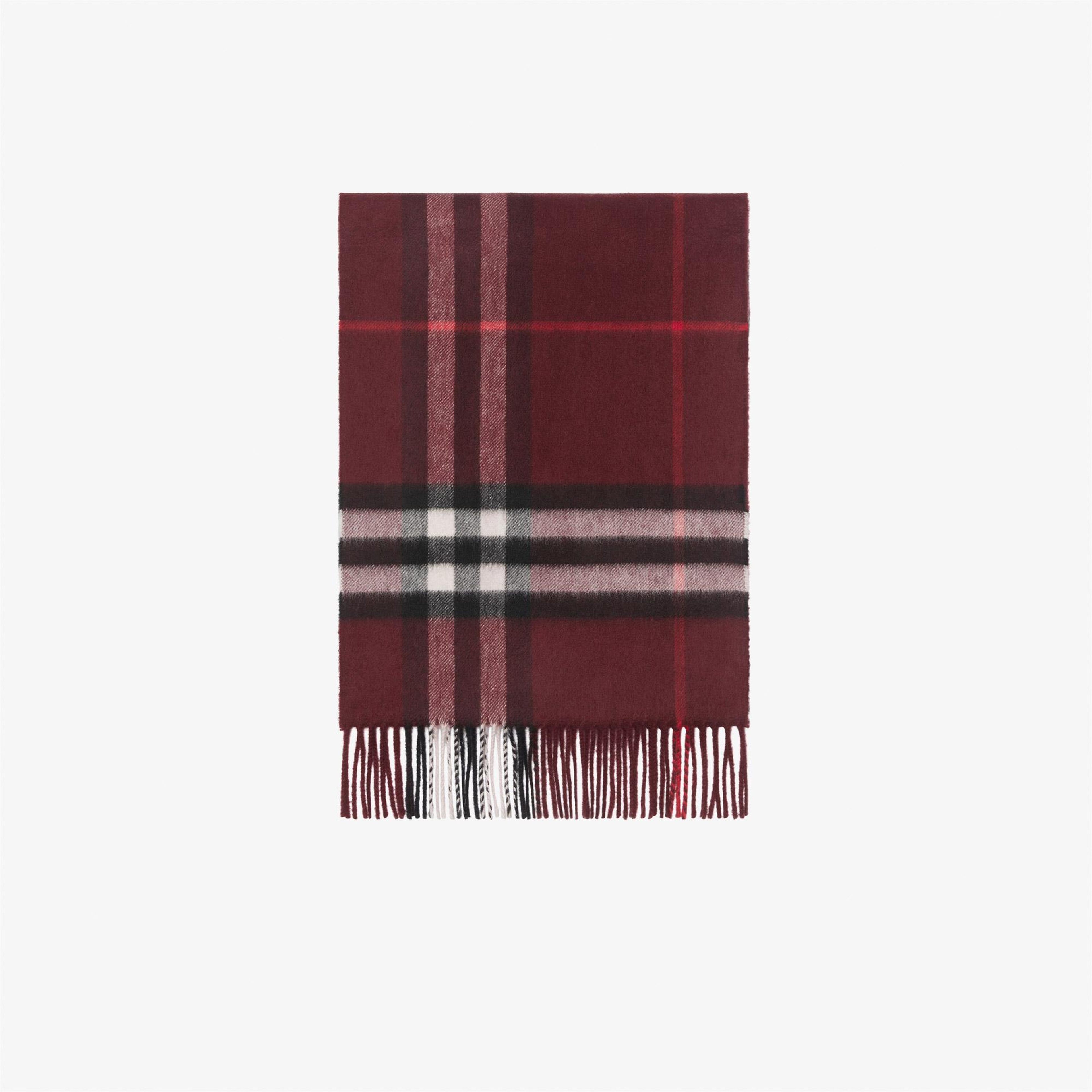 Burberry Giant Check Kadın Kırmızı Atkı