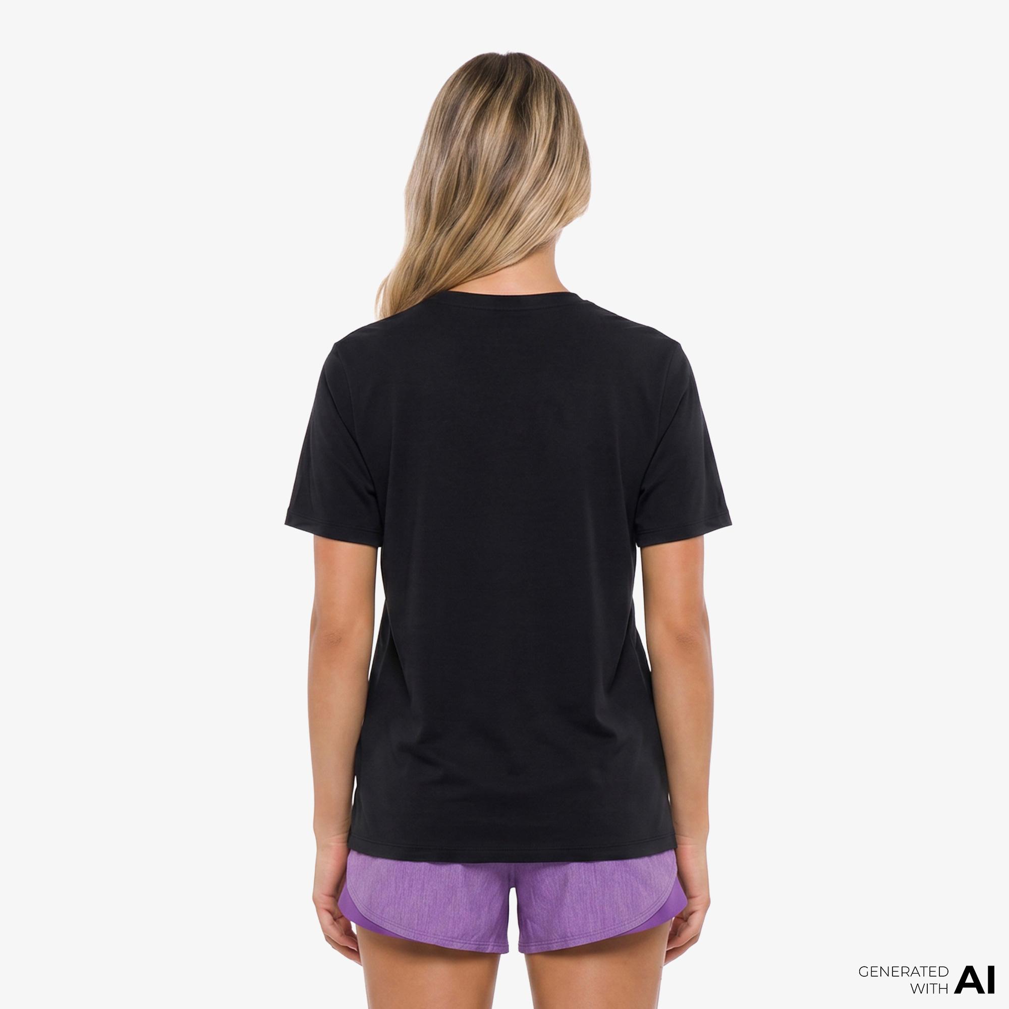 Under Armour Campus Oversize Ss Kadın Siyah T-Shirt