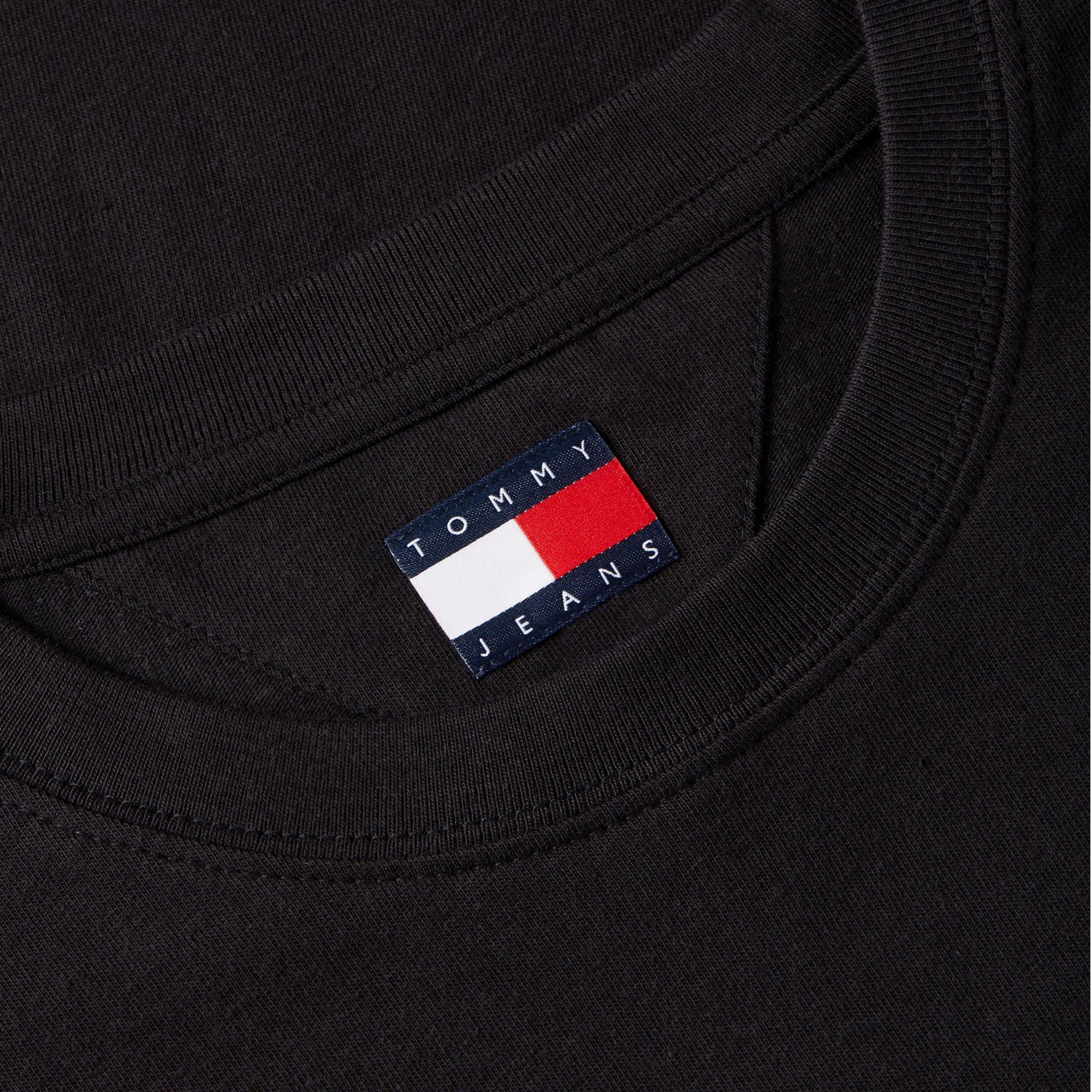 Tommy Hilfiger City Sign Erkek Siyah T-Shirt