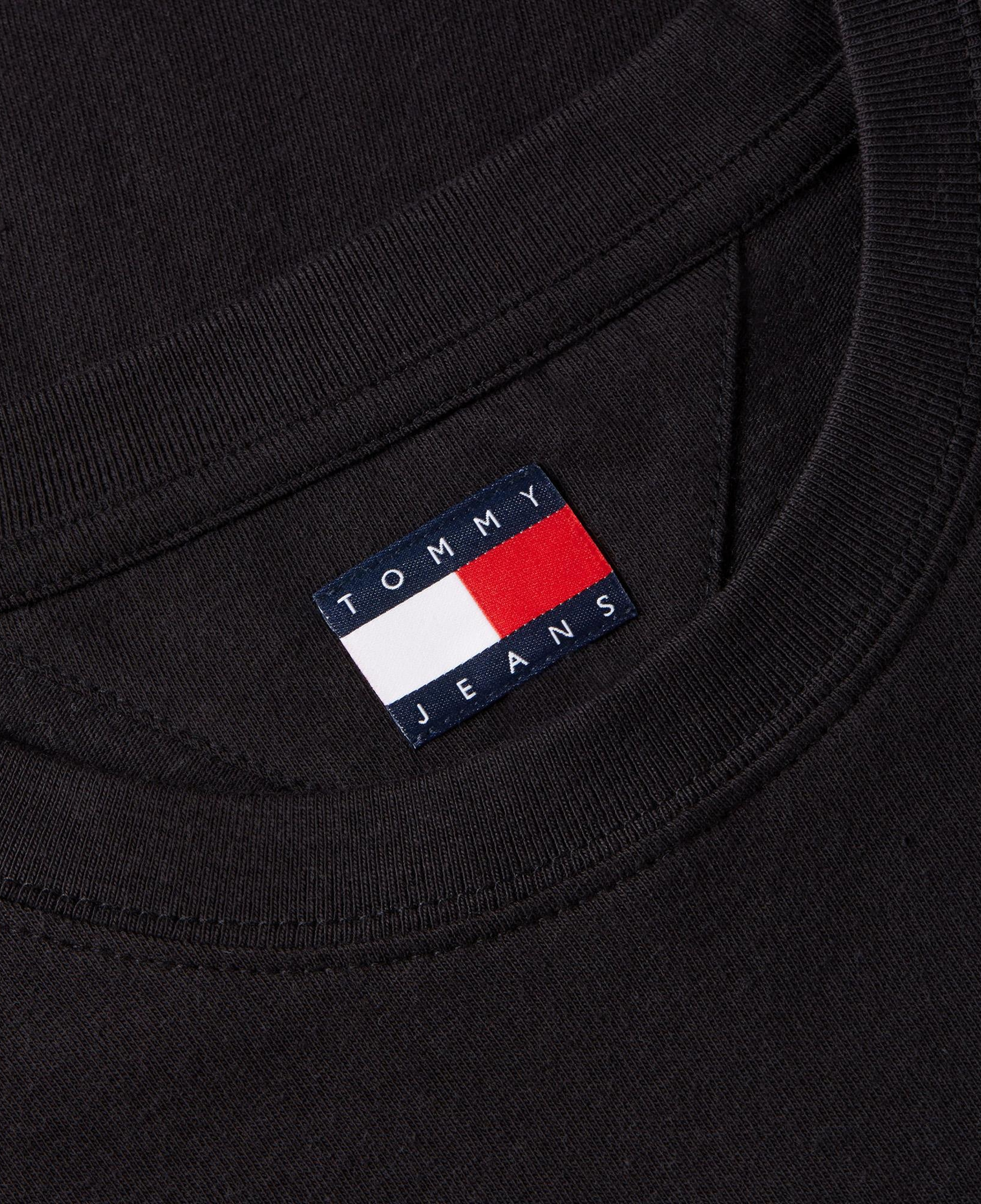 Tommy Hilfiger City Sign Erkek Siyah T-Shirt