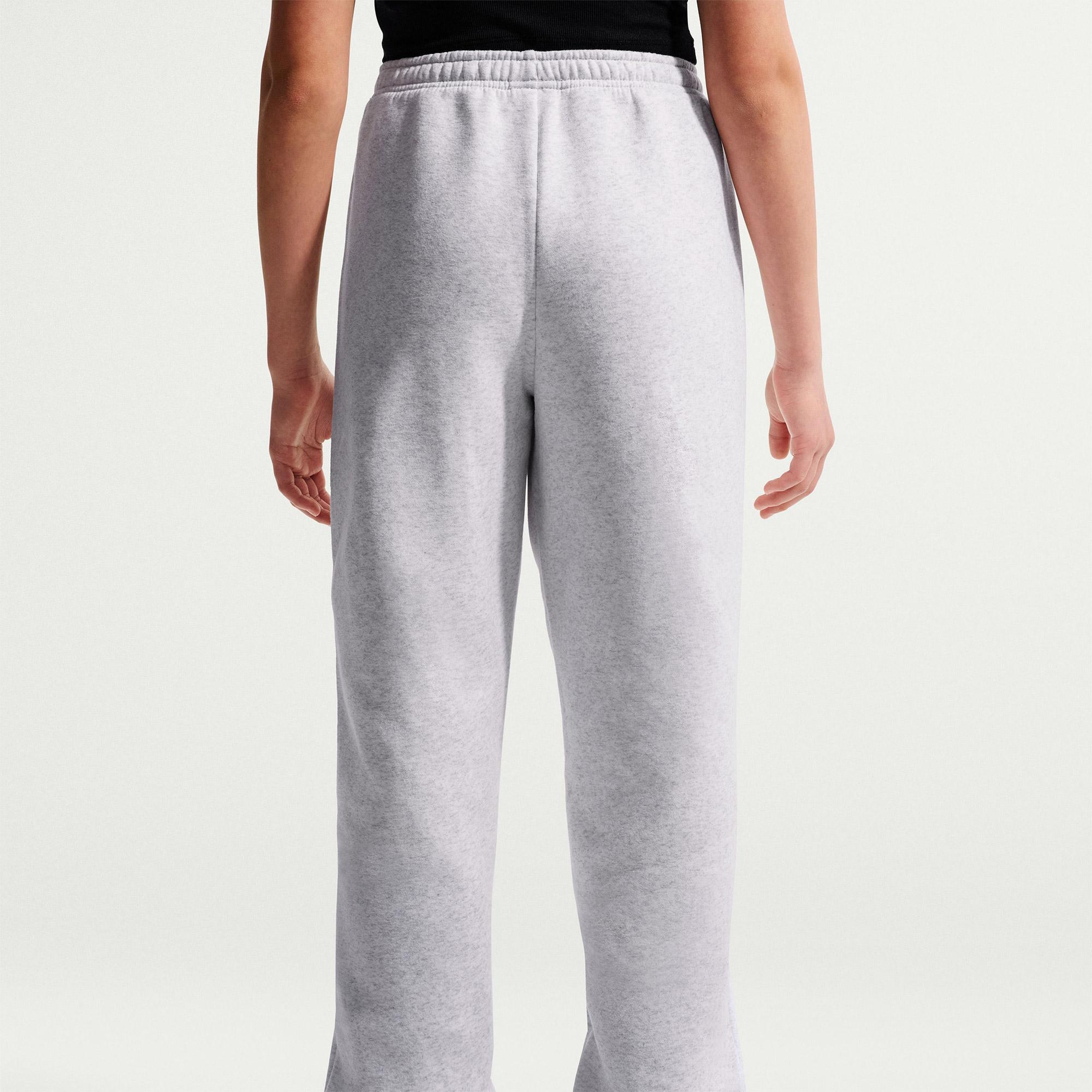 Nike Sportswear Studio Fleece Genç Çocuk Gri Eşofman Altı
