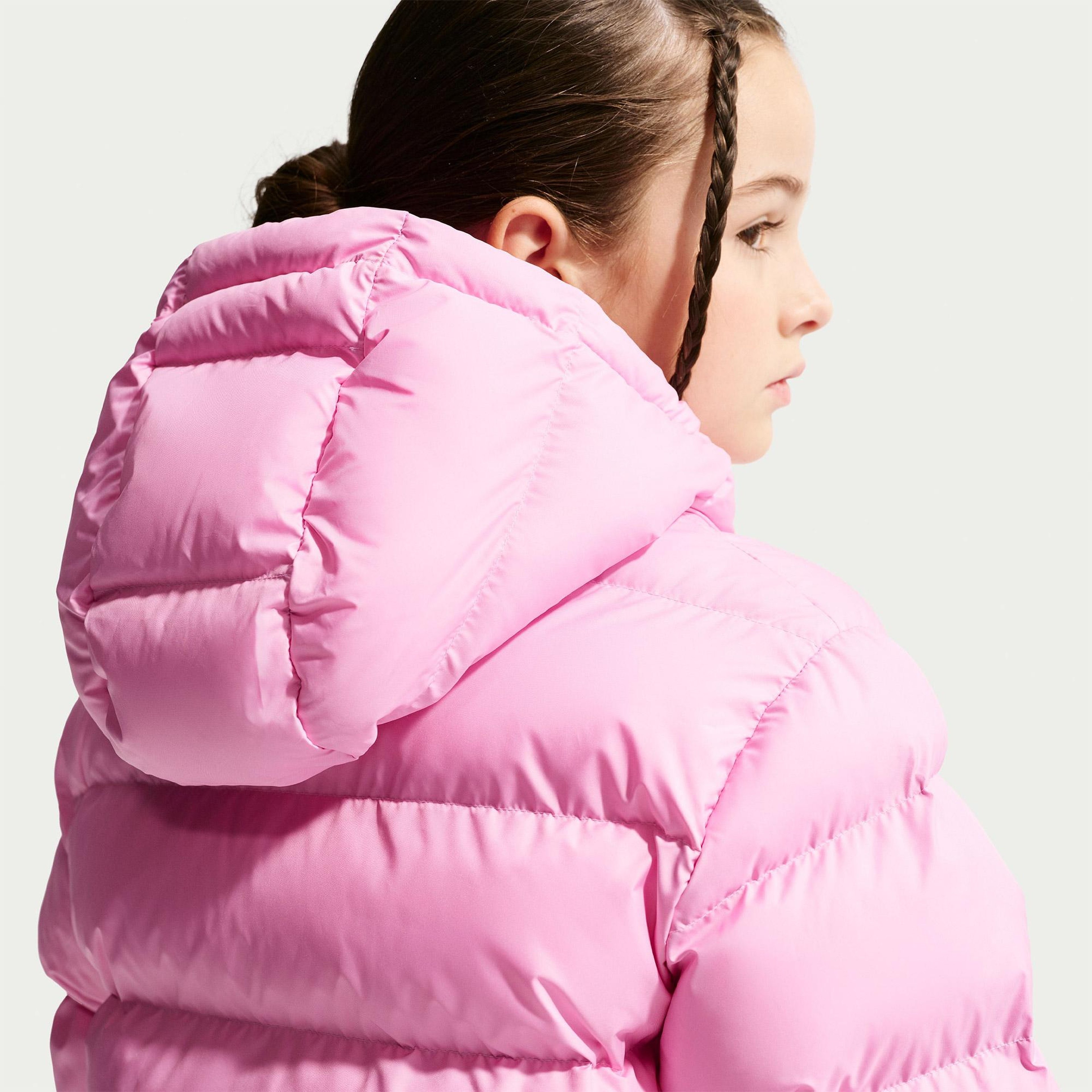 Nike Sportswear Therma-Fit All Day Play Puffer Genç Çocuk Pembe Mont