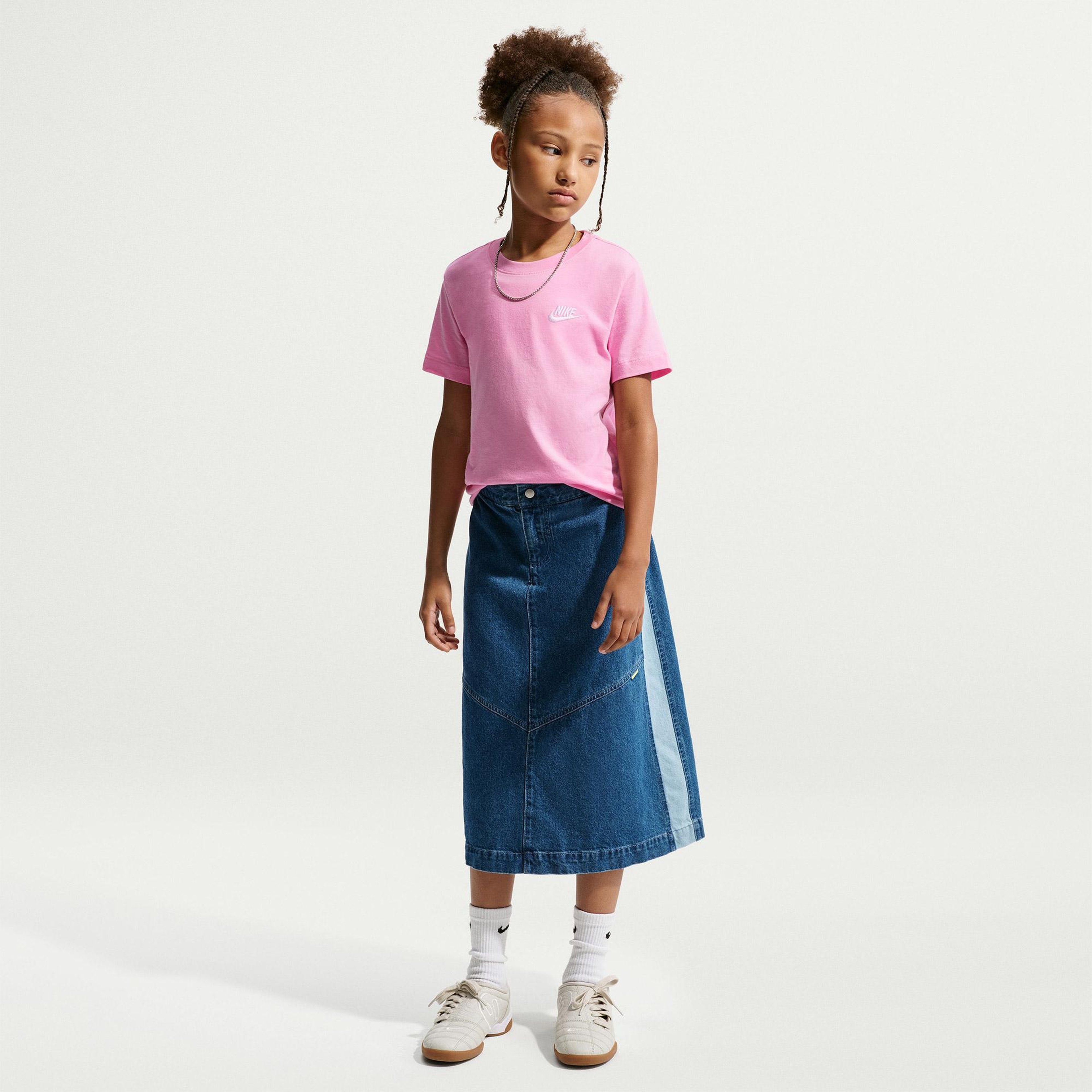 Nike Sportswear Futura Genç Çocuk Pembe T-Shirt