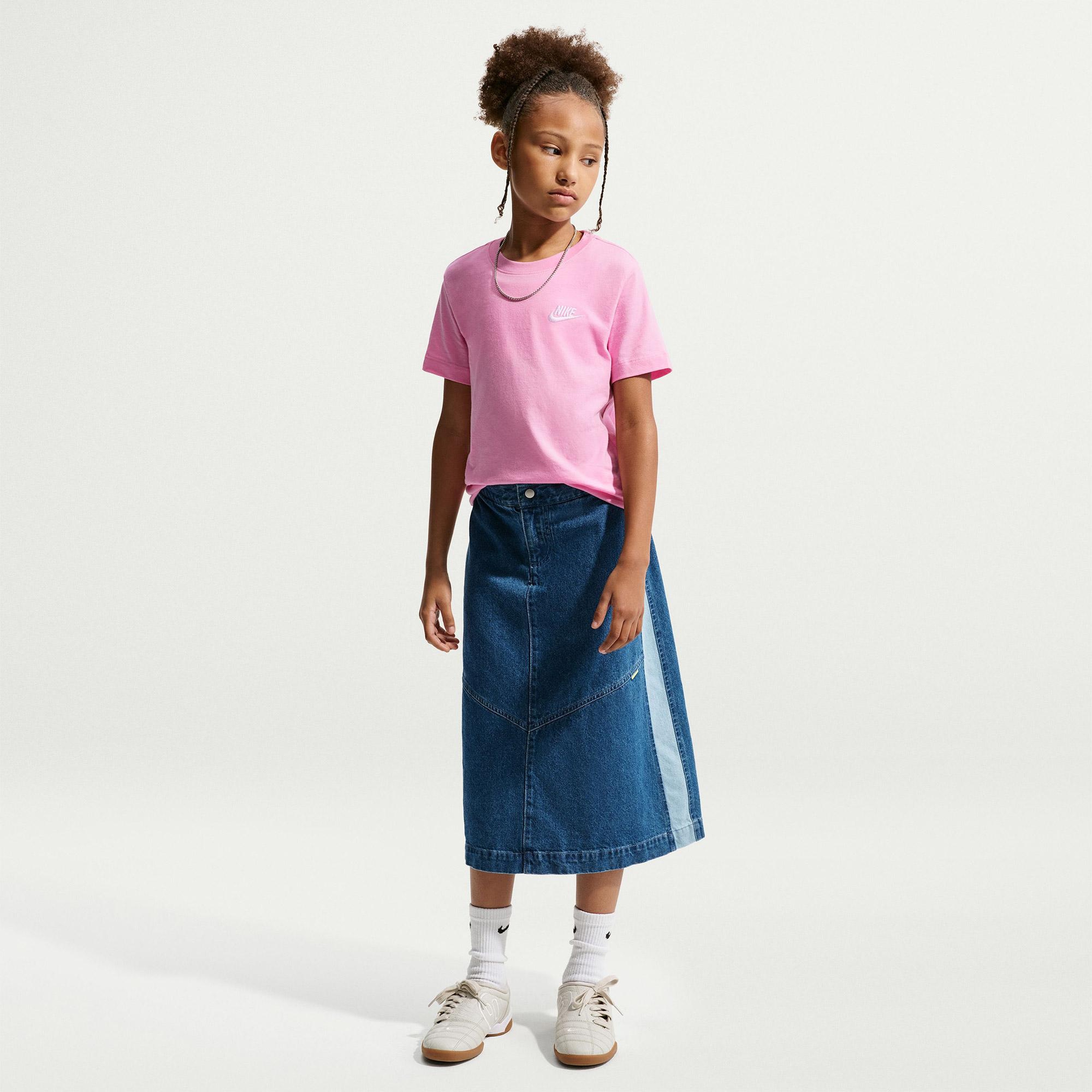 Nike Sportswear Futura Genç Çocuk Pembe T-Shirt