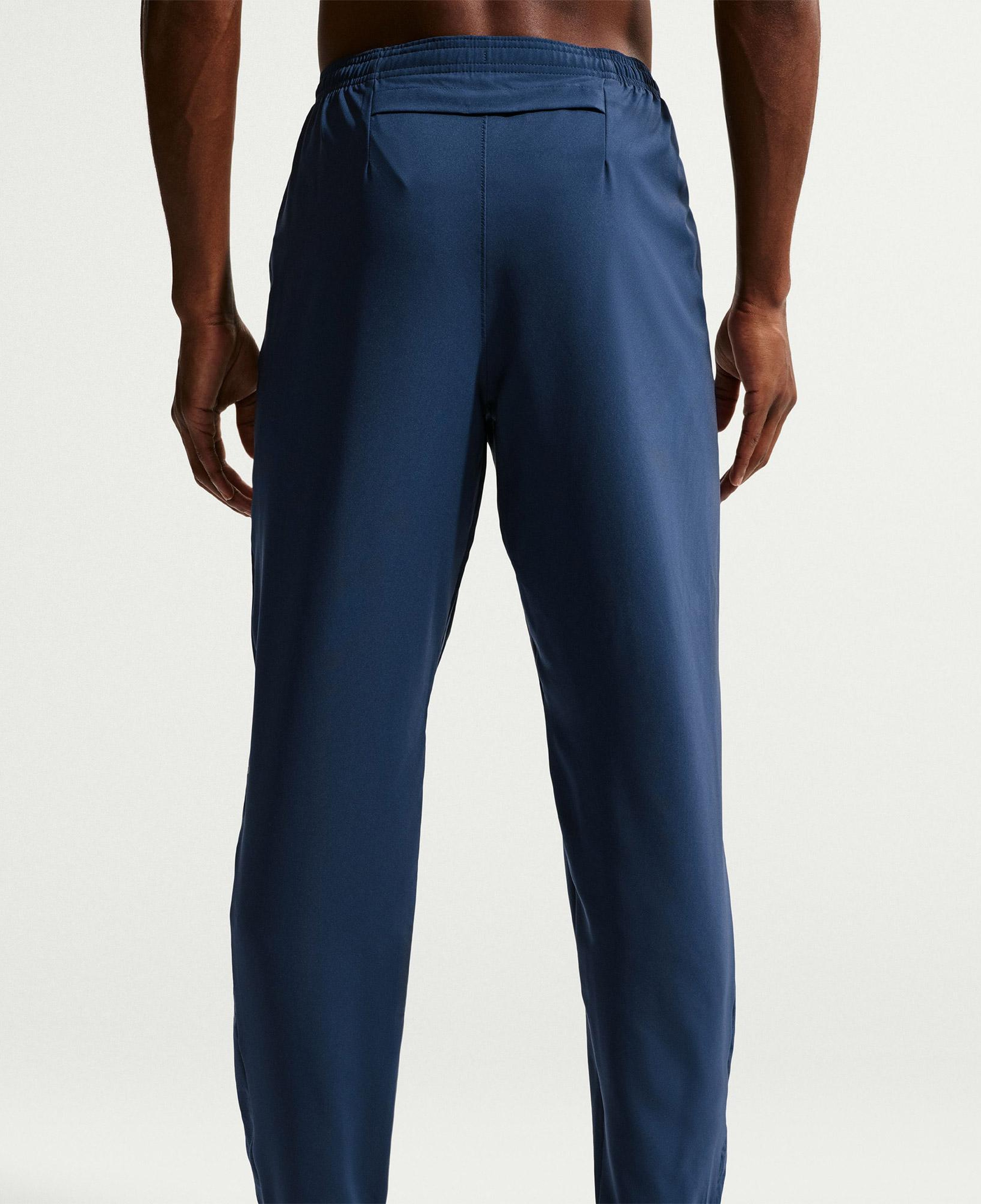 Nike Dri-Fit Miler Woven Erkek Lacivert Eşofman Altı