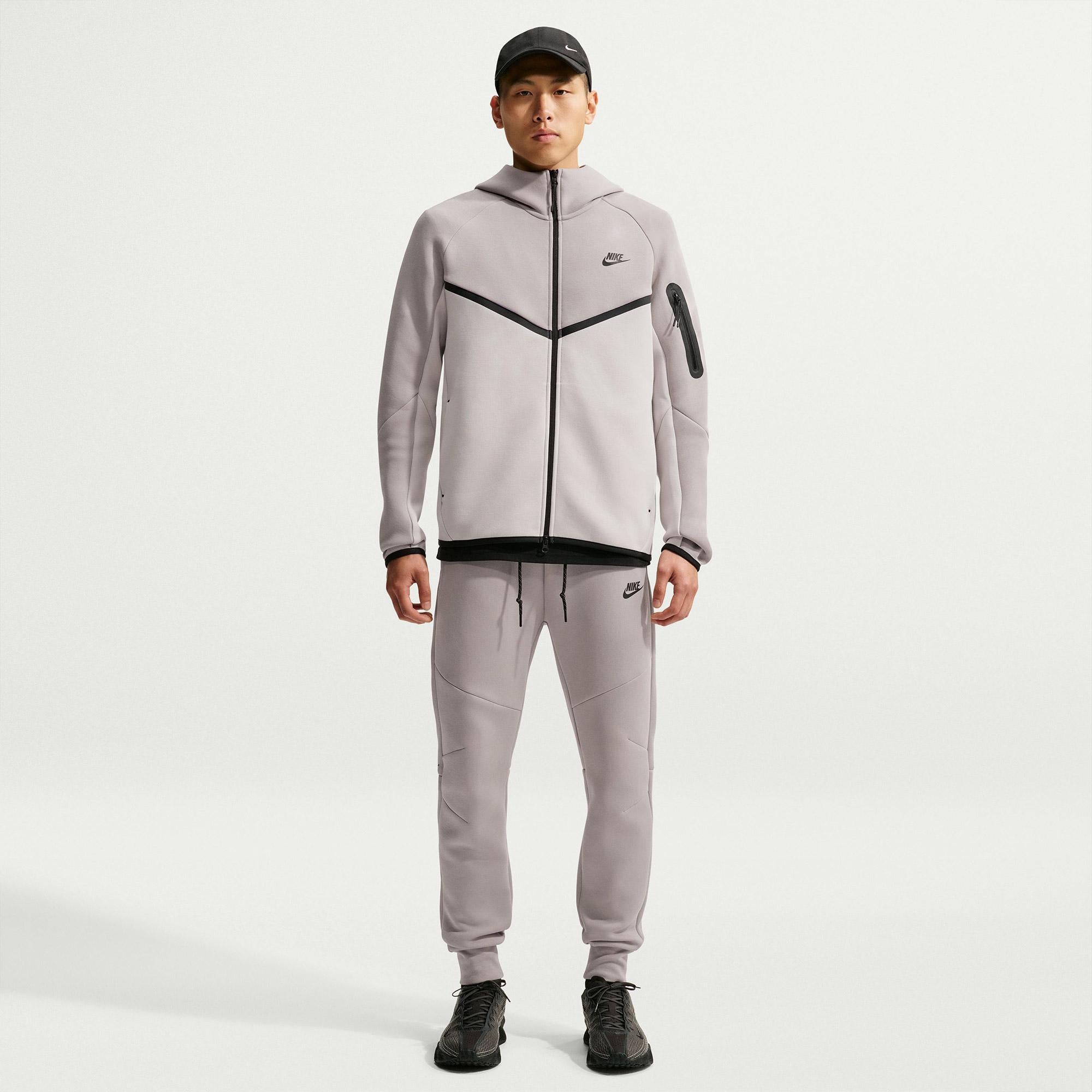 Nike Tech Fleece Erkek Gri Sweatshirt