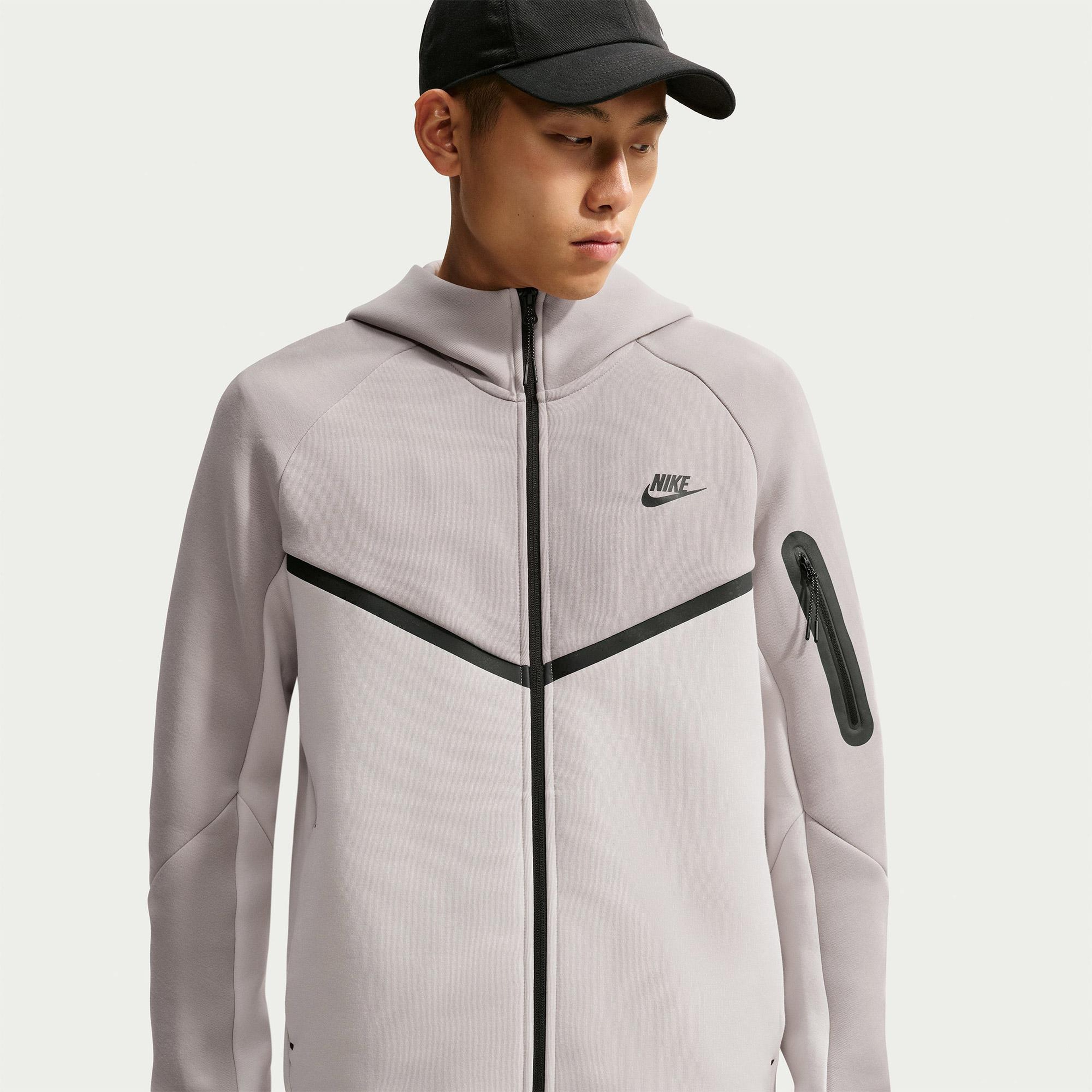 Nike Tech Fleece Erkek Gri Sweatshirt