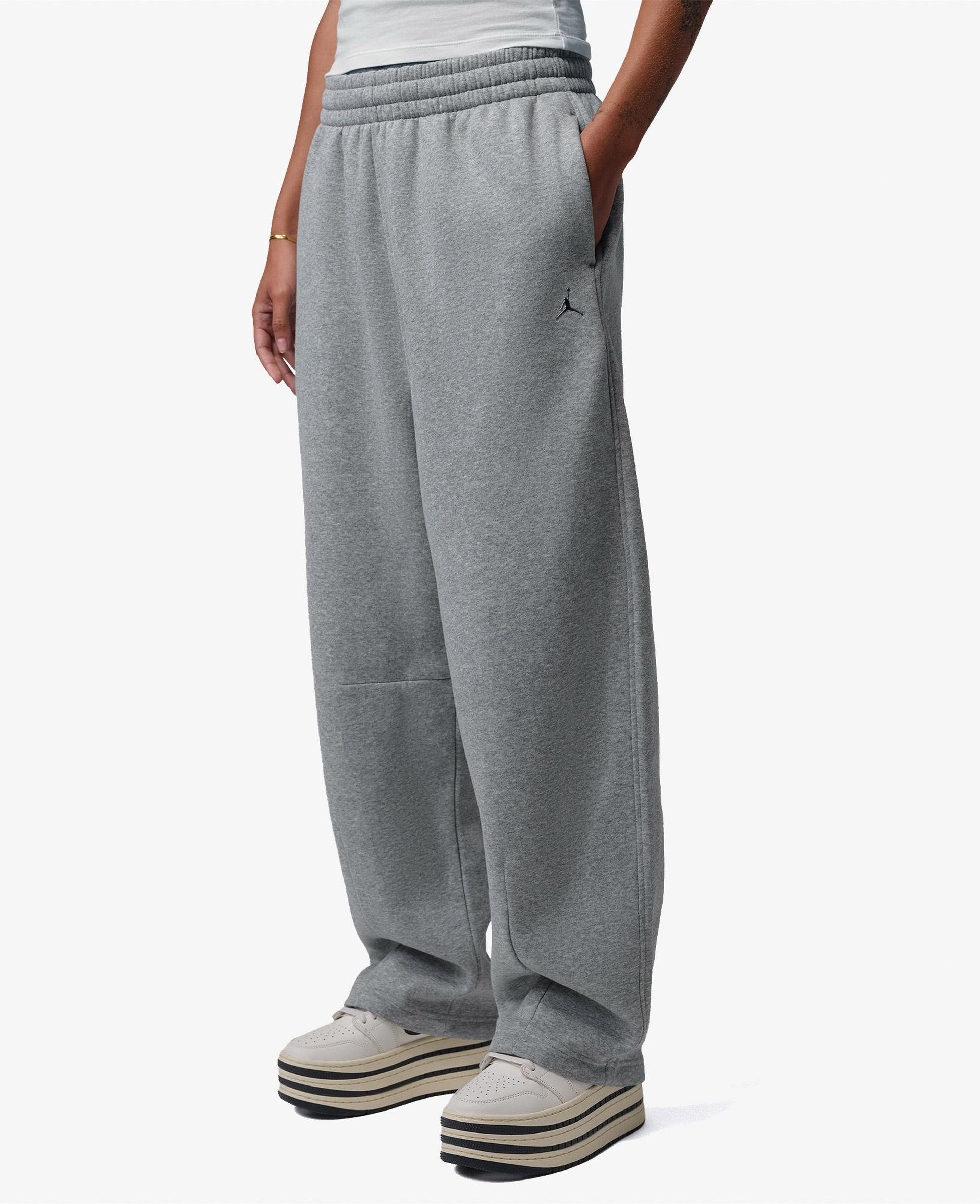 Jordan Brooklyn Fleece Kadın Gri Eşofman Altı