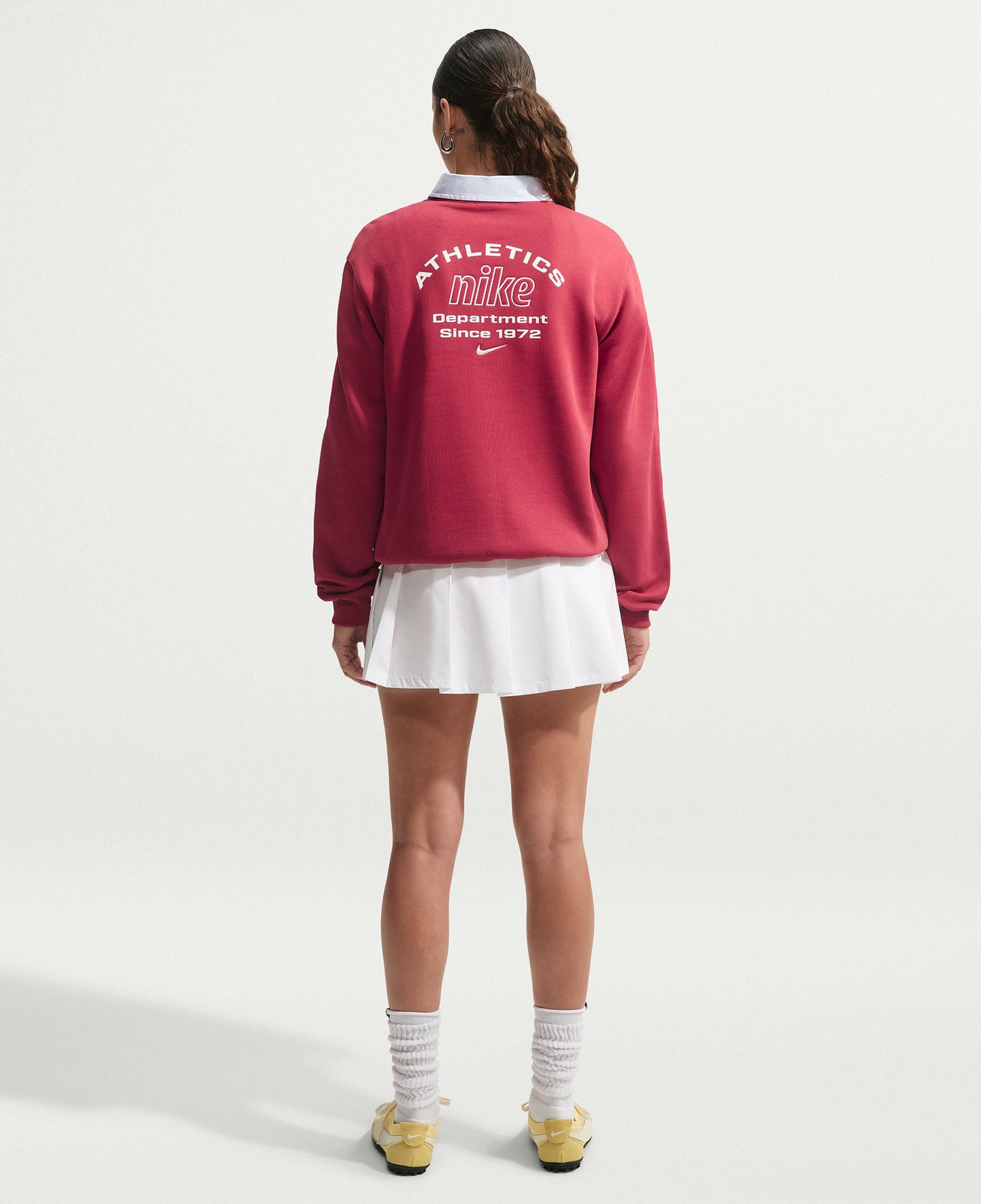 Nike Studio Fleece Kadın Pembe Sweatshirt