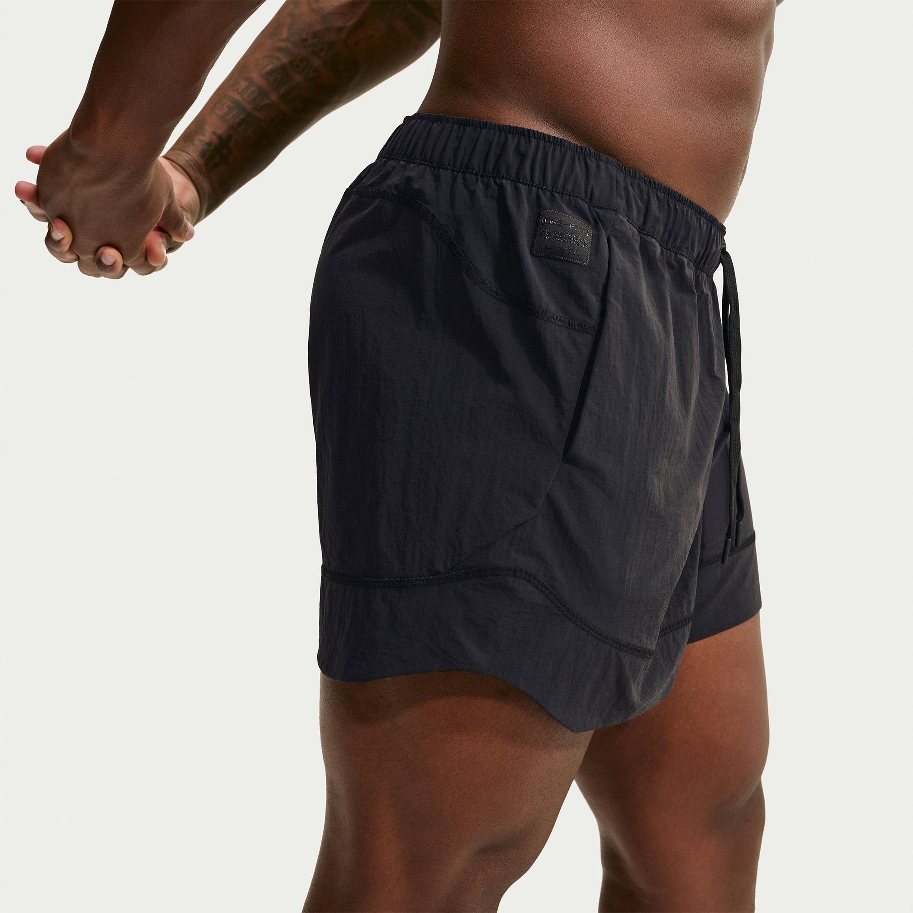 Nike N.A.C. Dri-Fit Woven Erkek Siyah Şort