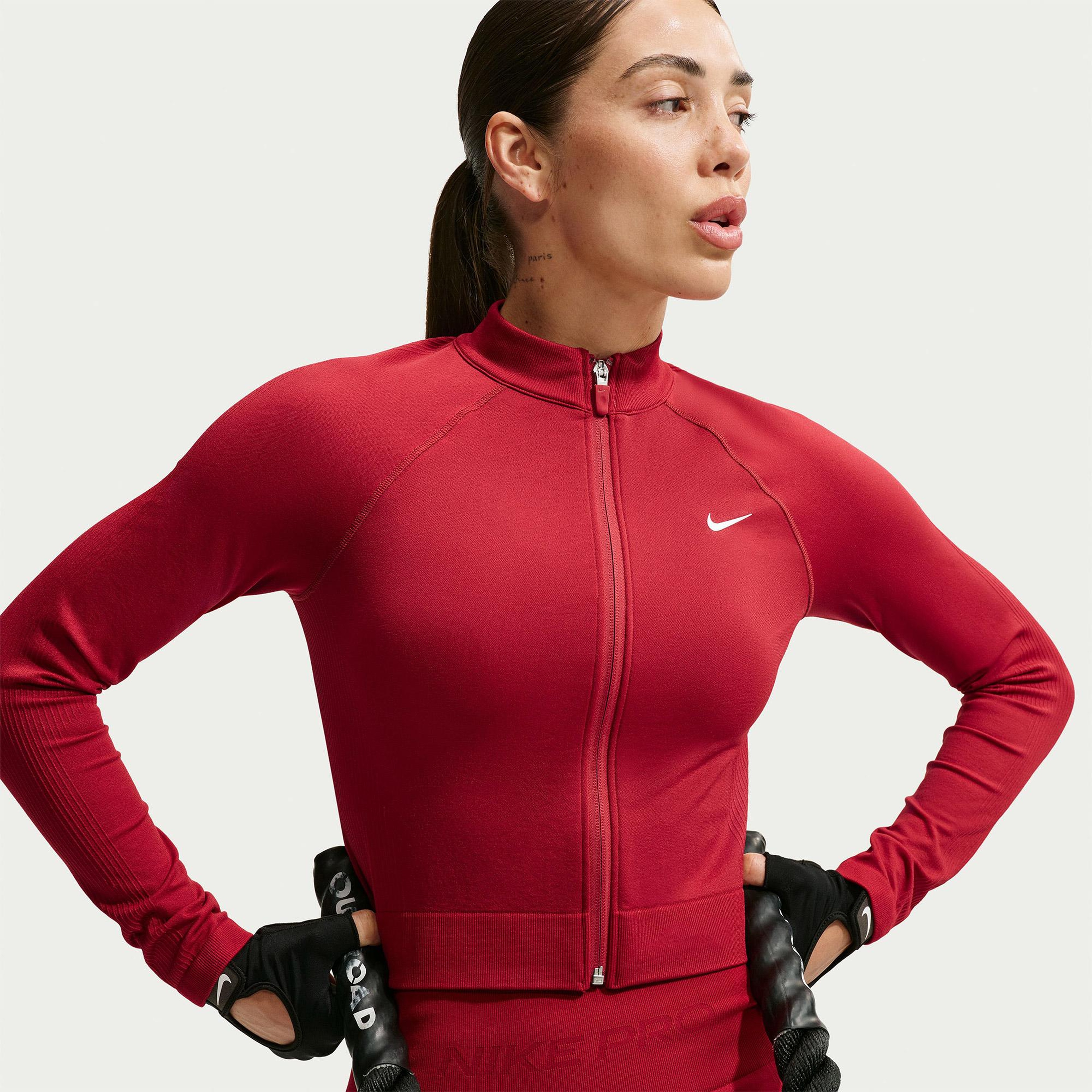 Nike Pro Dri-Fit Seamless Kadın Pembe T-Shirt