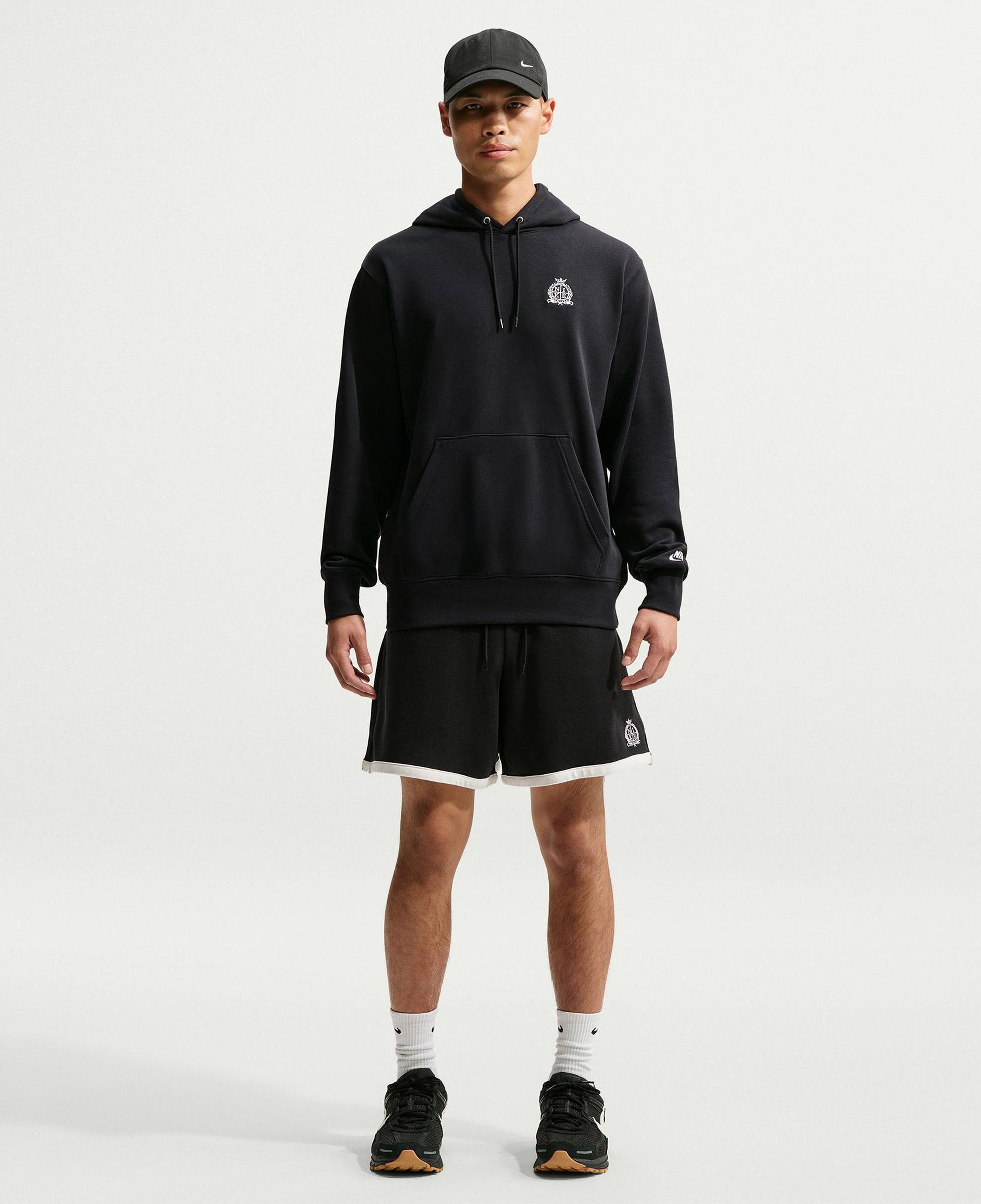 Nike Sportswear Club Erkek Siyah Hoodie