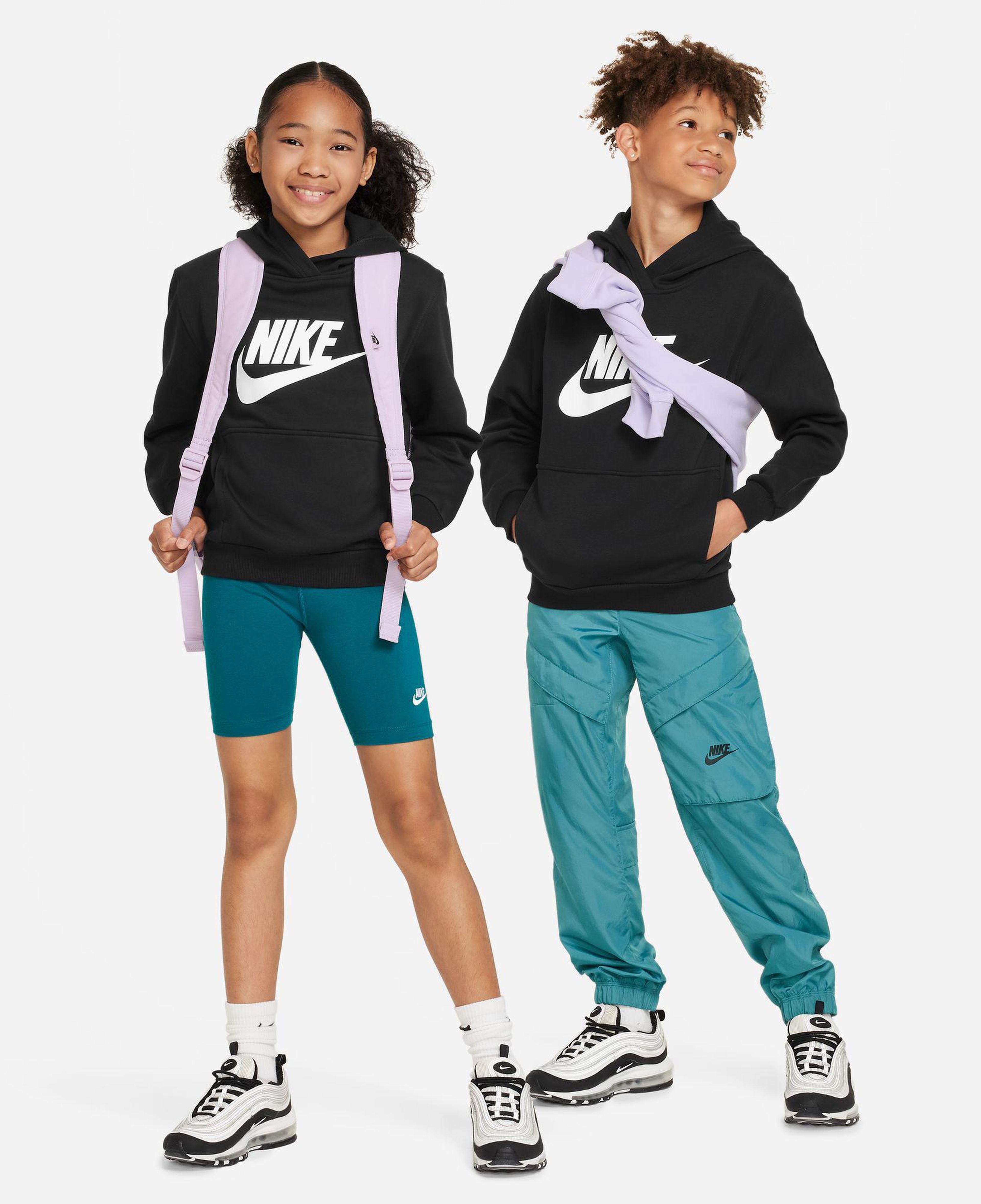 Nike Sportswear Club Fleece Genç Çocuk Siyah Hoodie