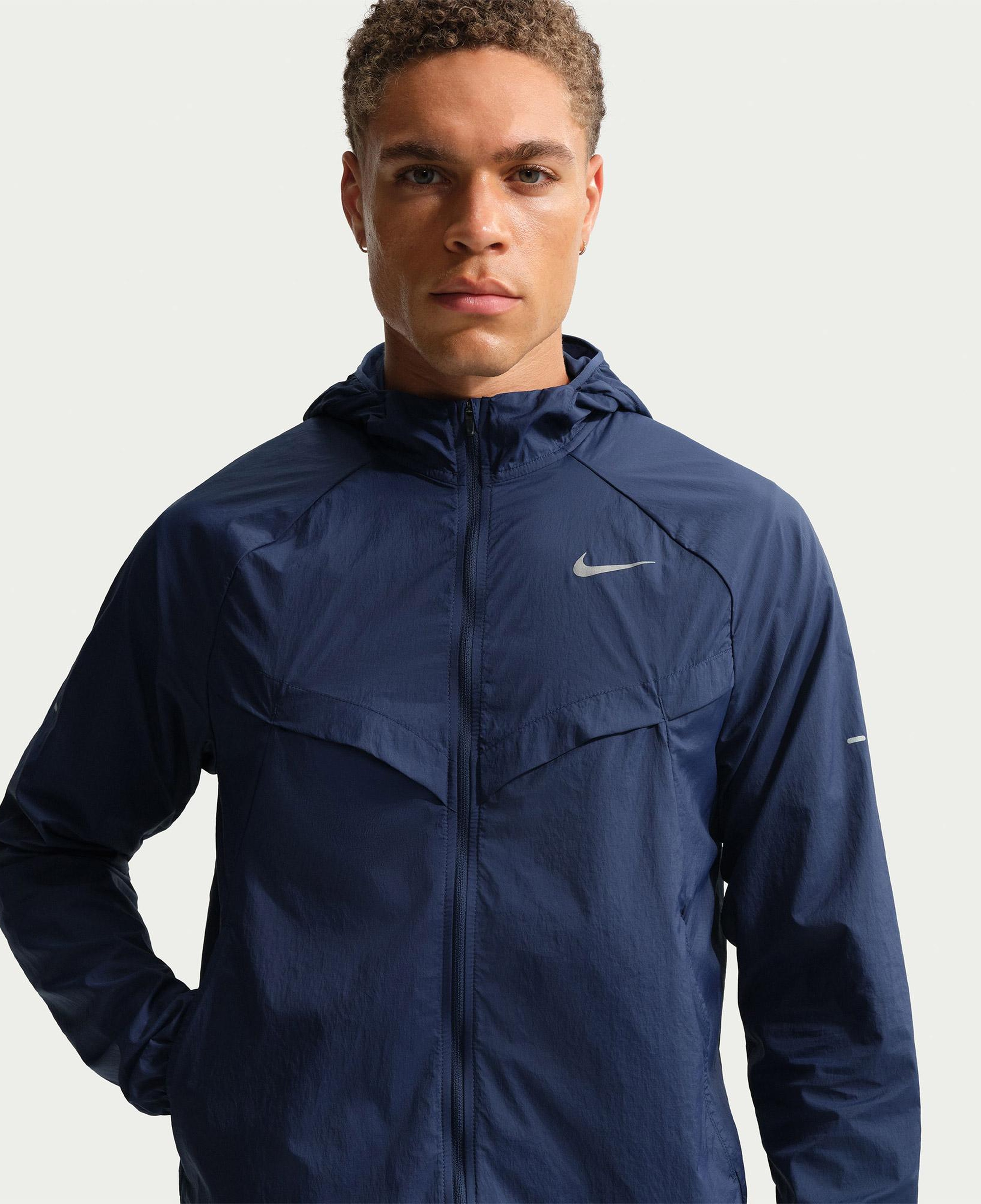 Nike Repel Stride Erkek Lacivert Ceket