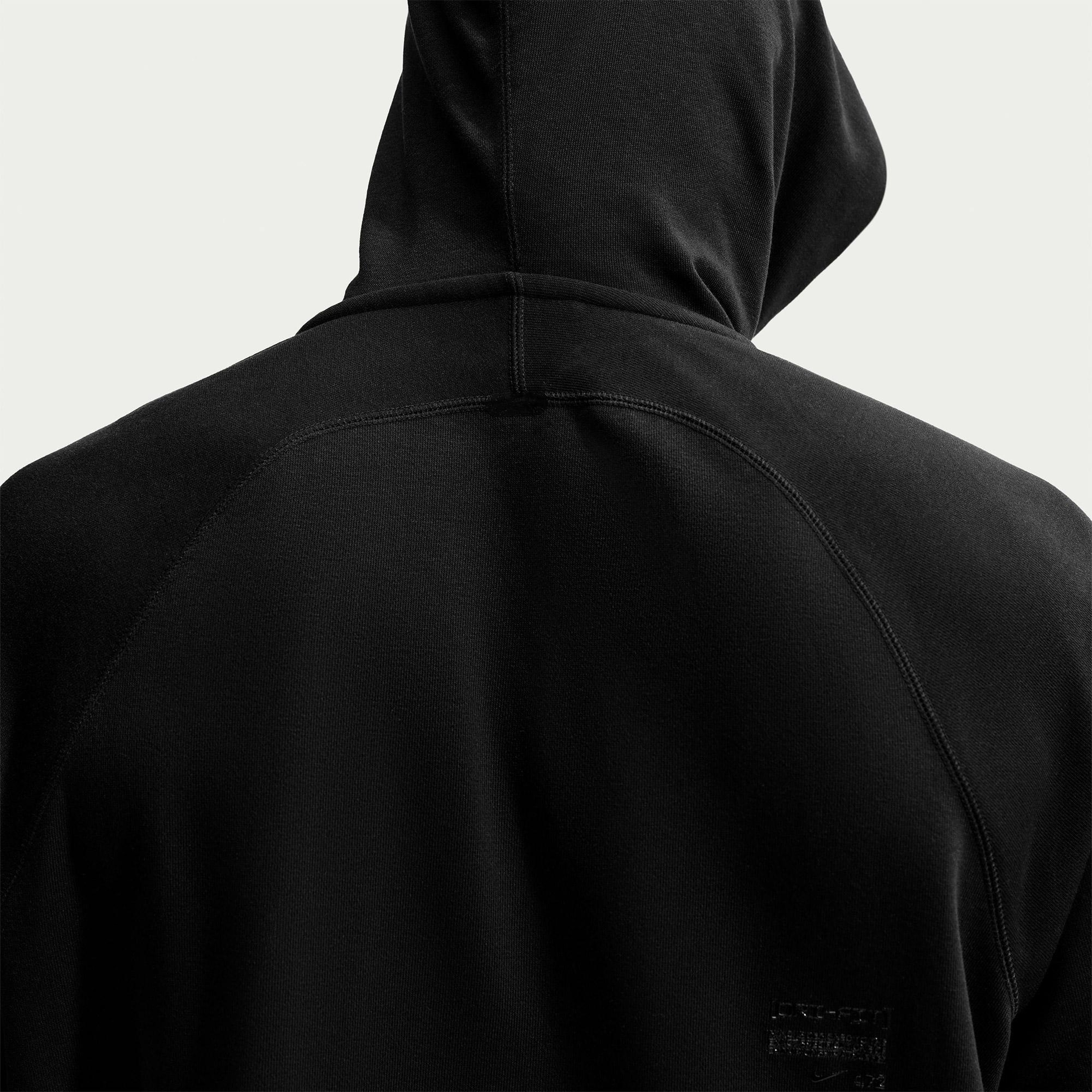 Nike N.A.C. Dri-Fit Fleece Erkek Siyah Hoodie