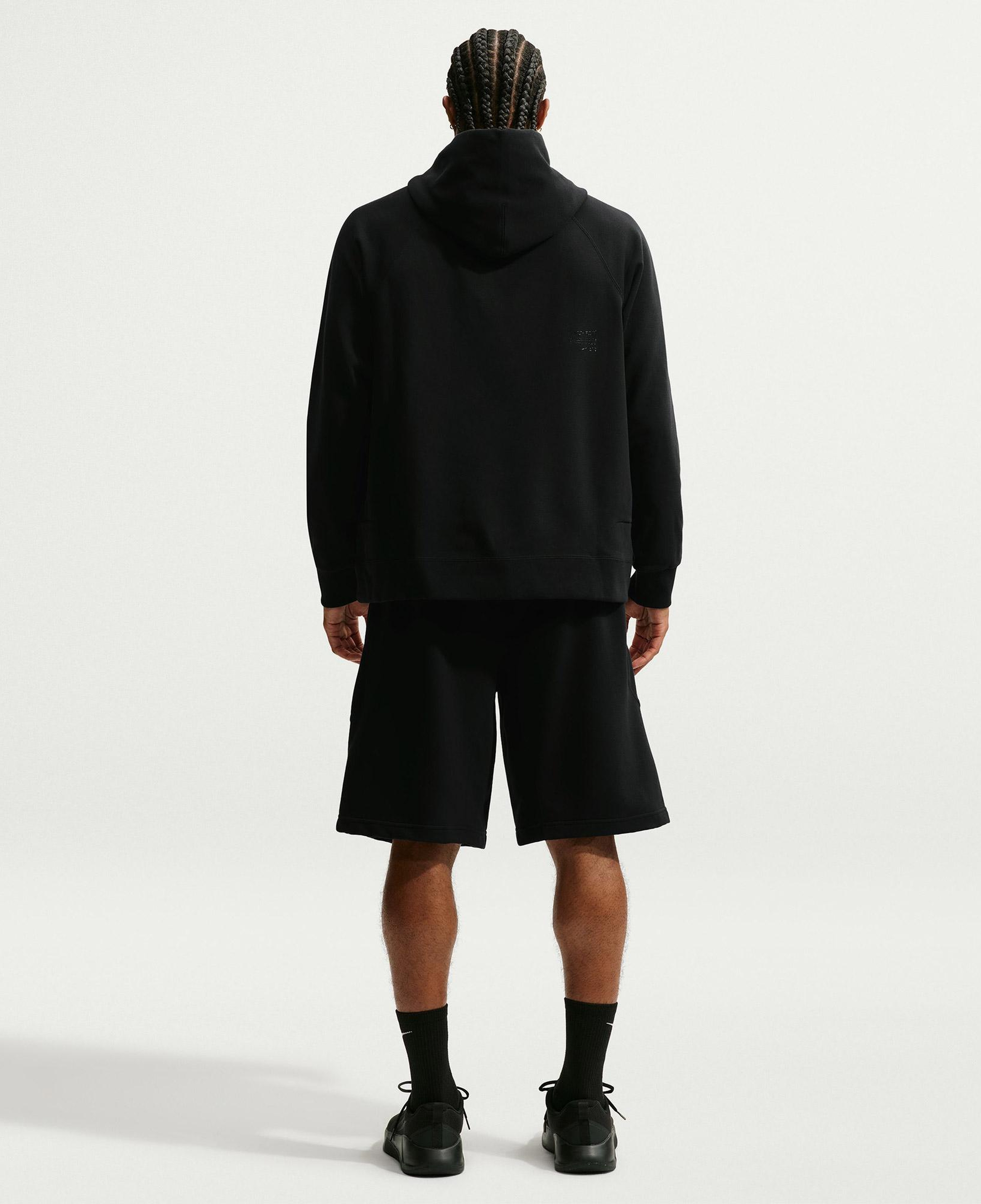Nike N.A.C. Dri-Fit Fleece Erkek Siyah Hoodie