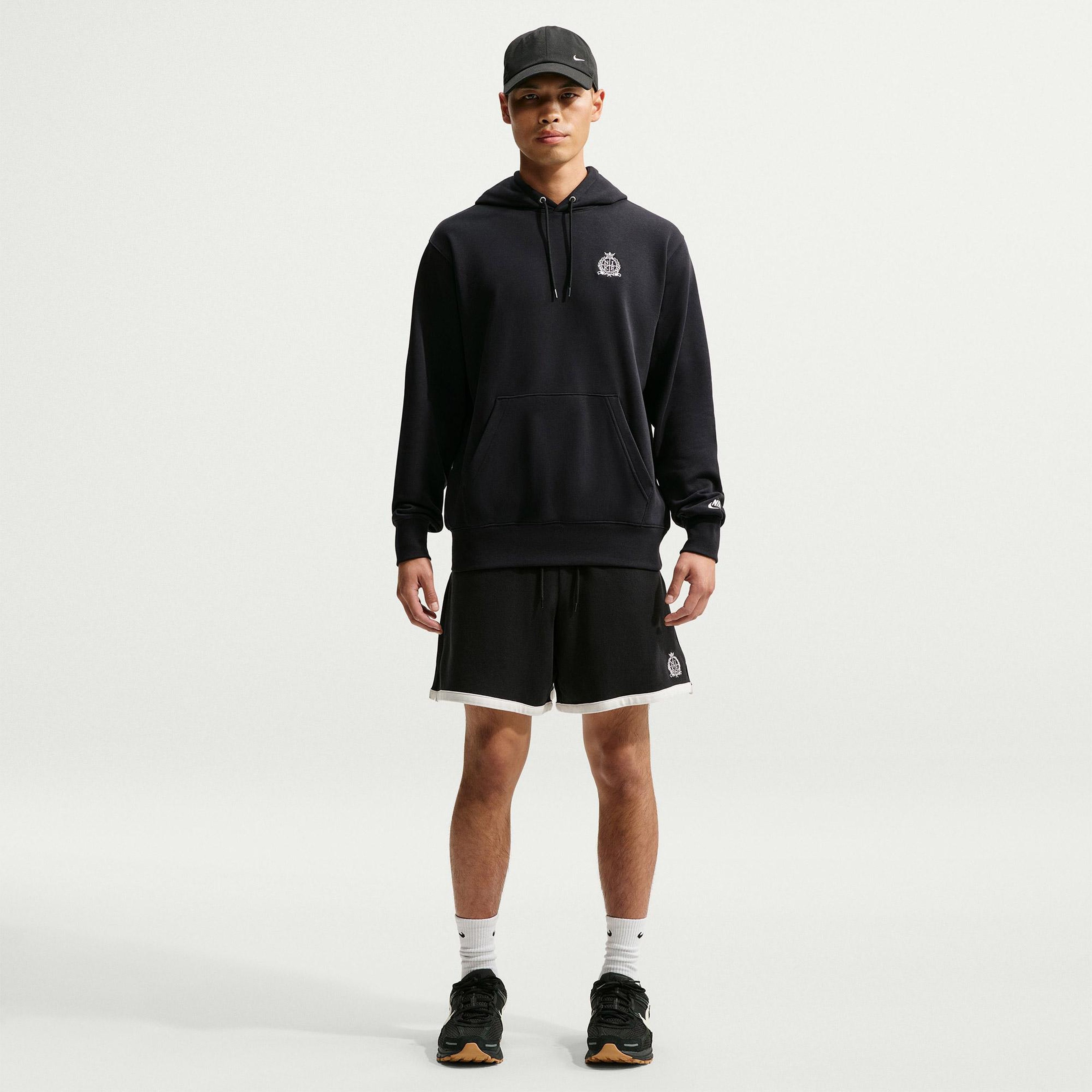 Nike Sportswear Club Erkek Siyah Hoodie