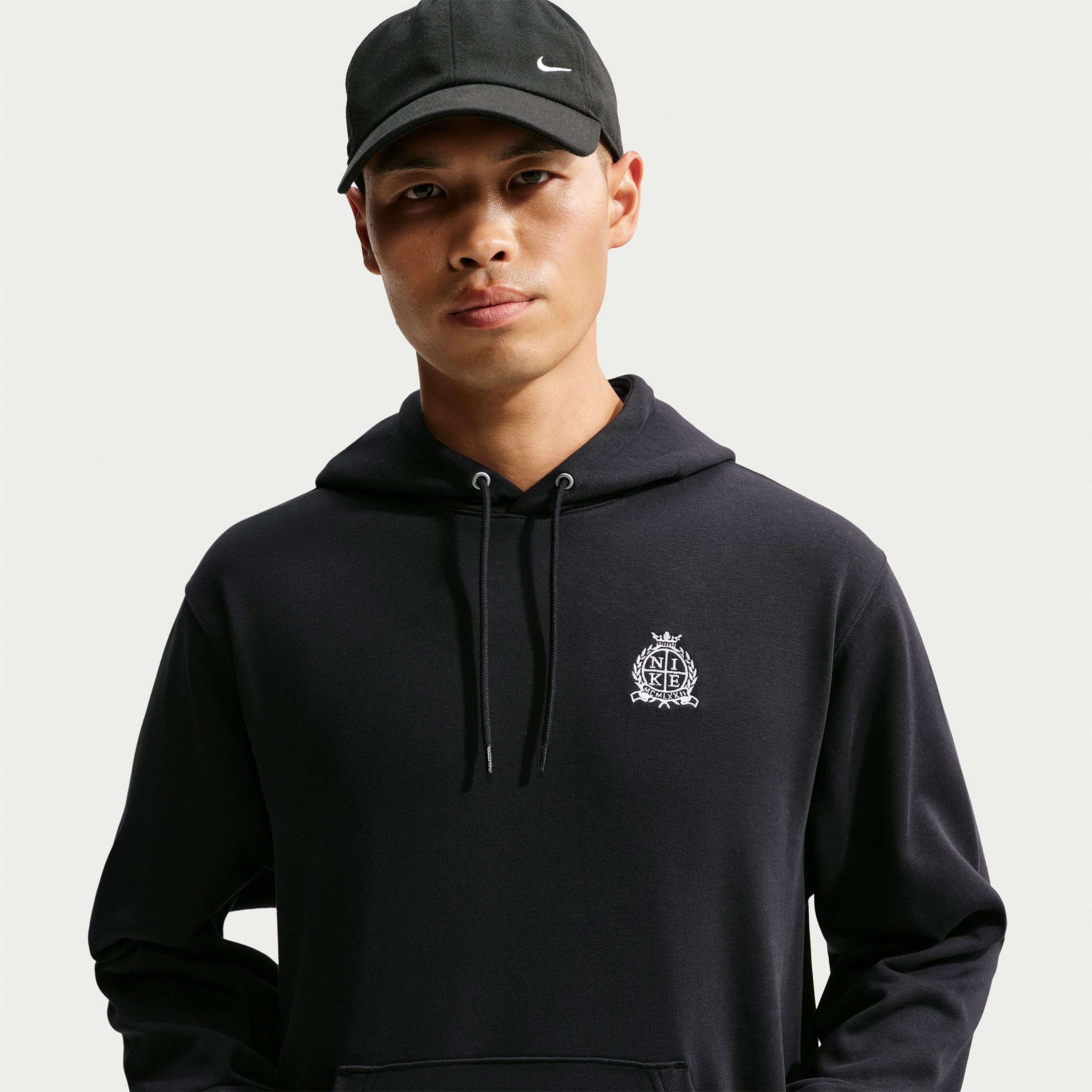 Nike Sportswear Club Erkek Siyah Hoodie