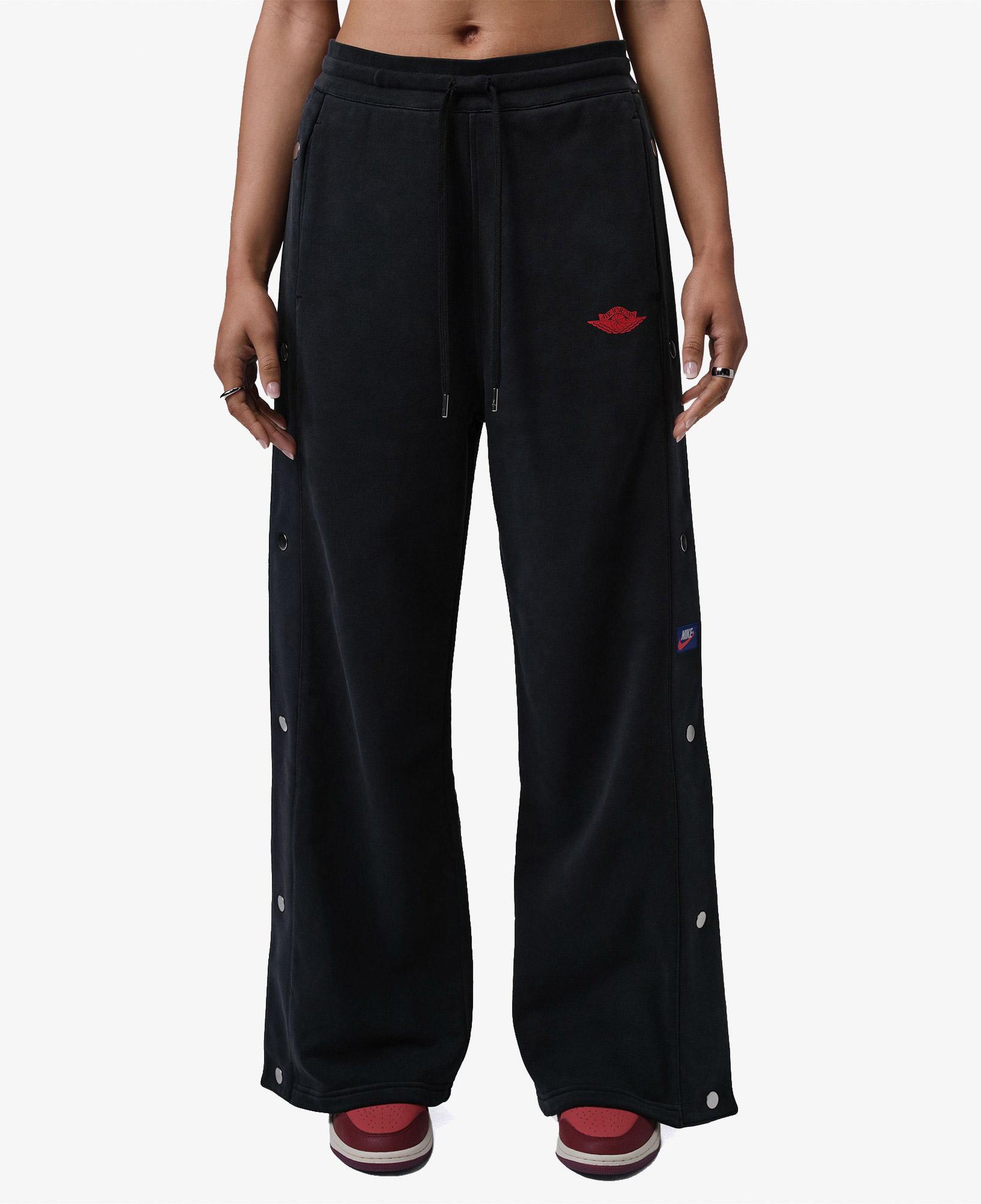 Jordan Flight Fleece Kadın Siyah Eşofman Altı