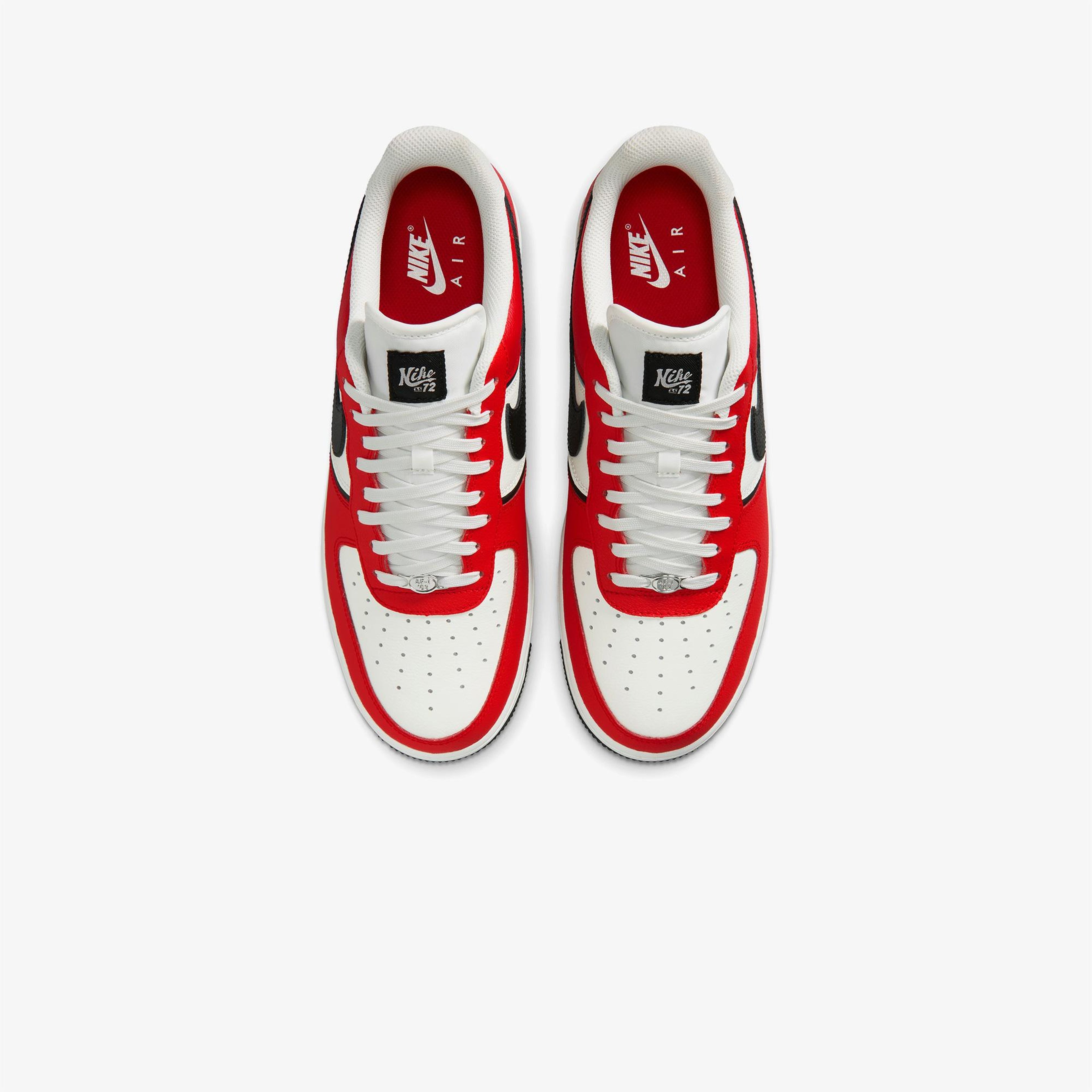 Nike Air Force 1 '07 LV8 Erkek Kırmızı Spor Ayakkabı