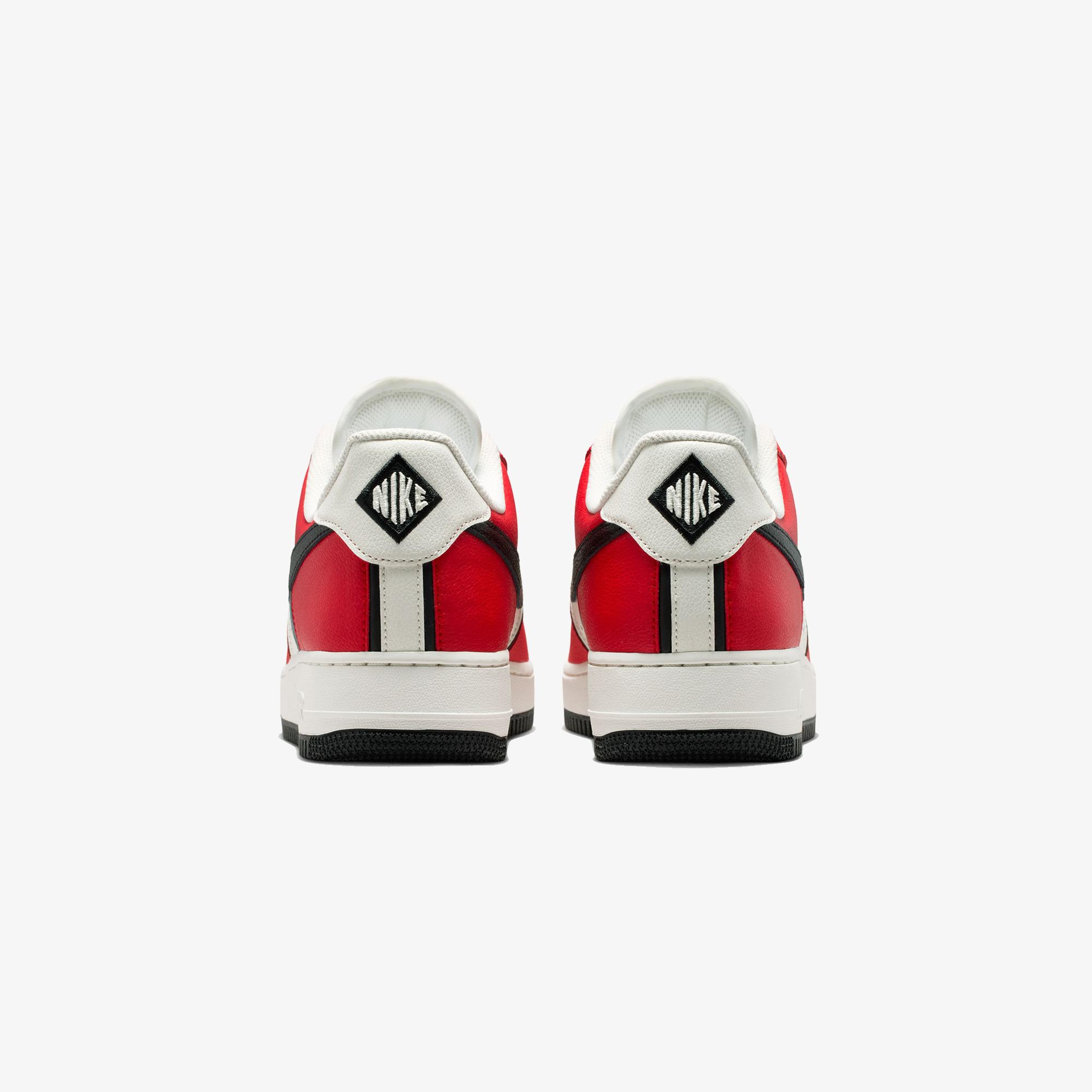Nike Air Force 1 '07 LV8 Erkek Kırmızı Spor Ayakkabı
