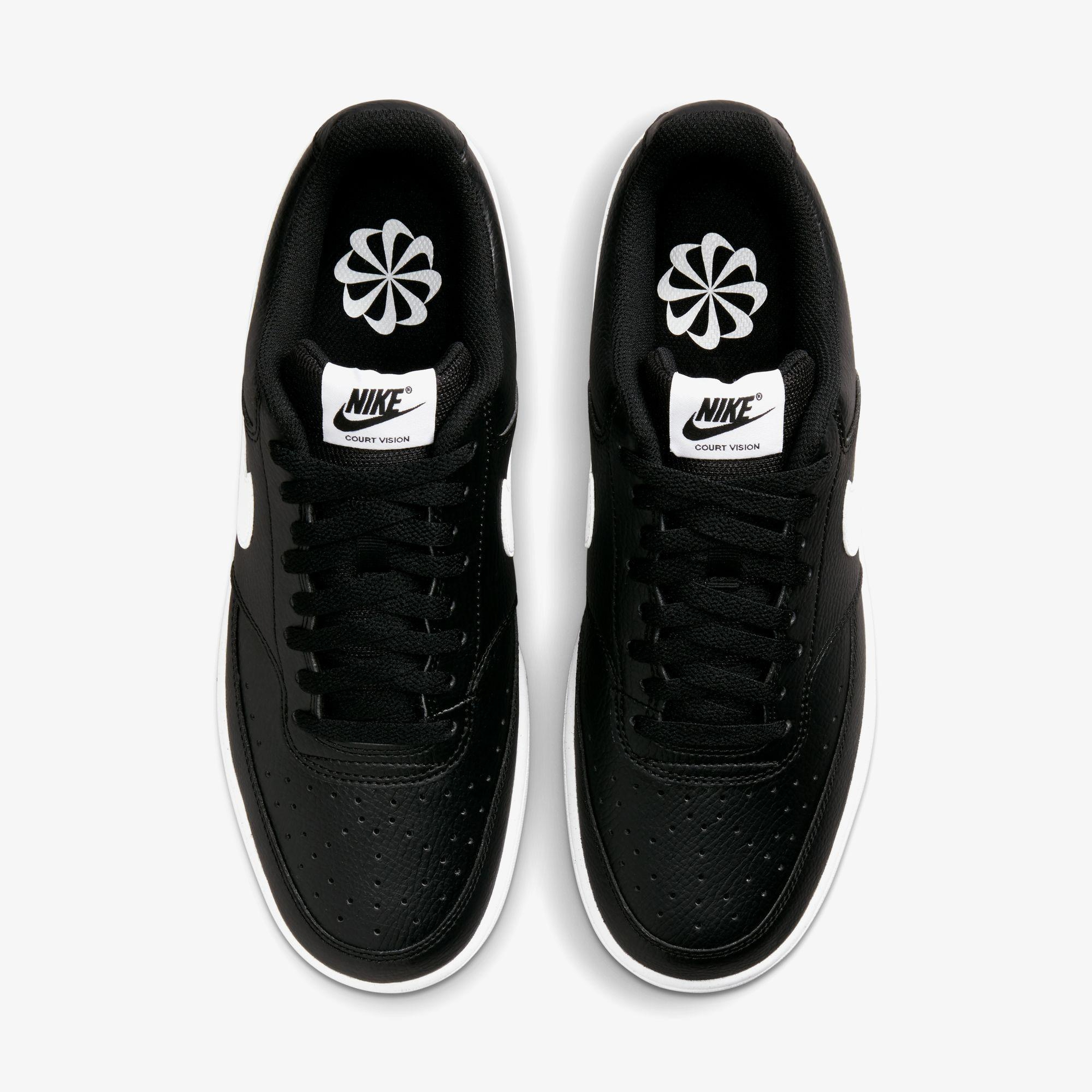 Nike Court Vision Low Next Nature Erkek Siyah Spor Ayakkabı