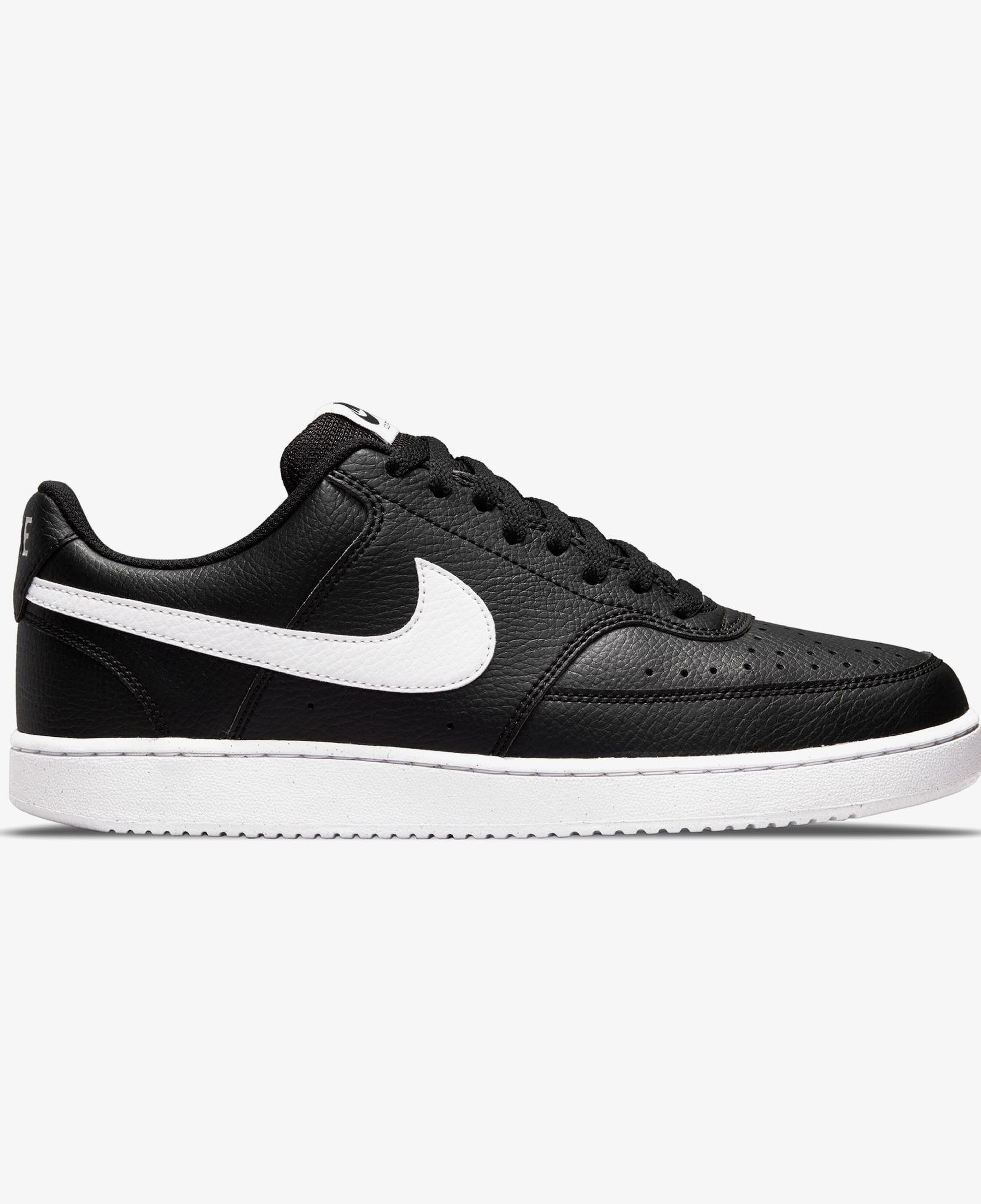 Nike Court Vision Low Next Nature Erkek Siyah Spor Ayakkabı