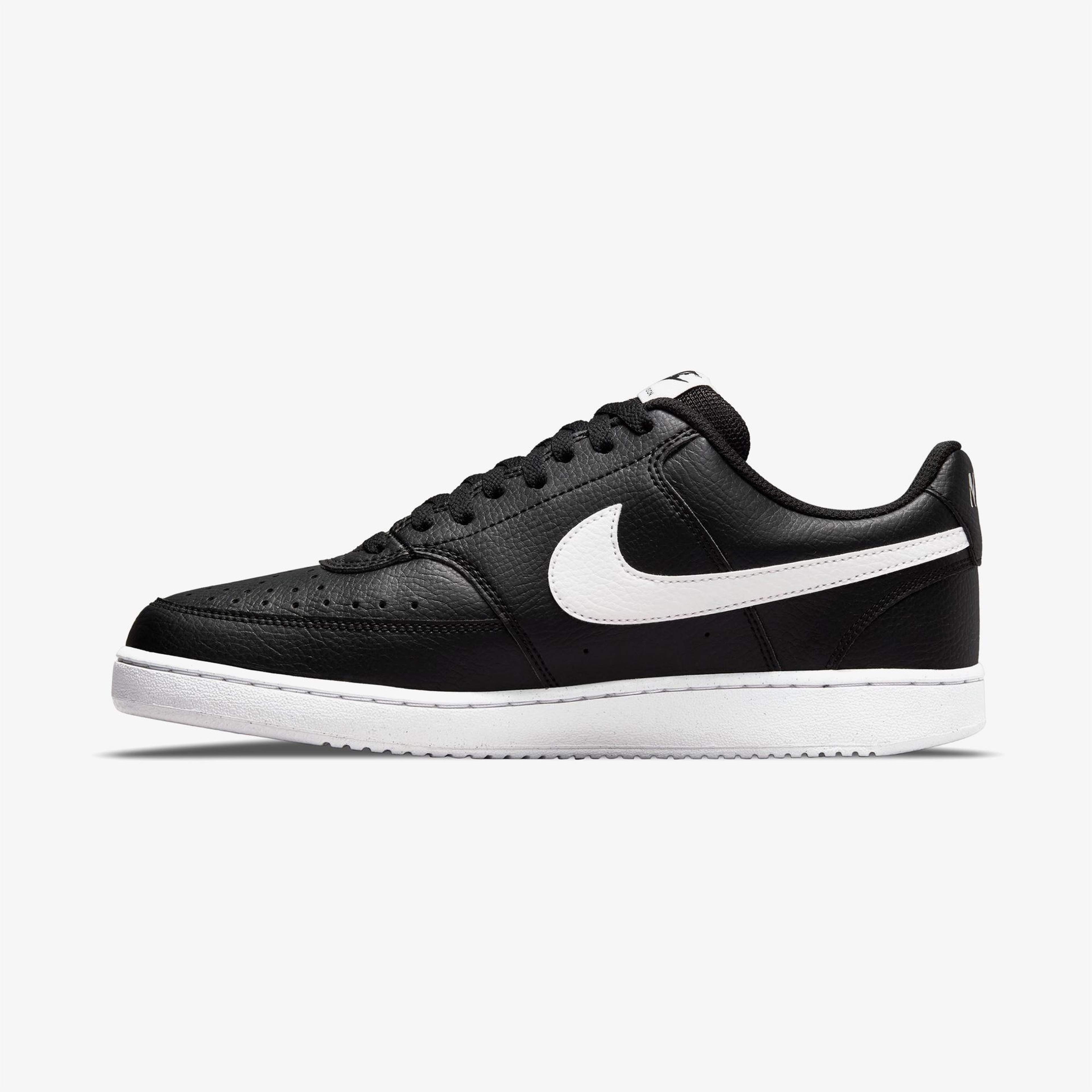 Nike Court Vision Low Next Nature Erkek Siyah Spor Ayakkabı