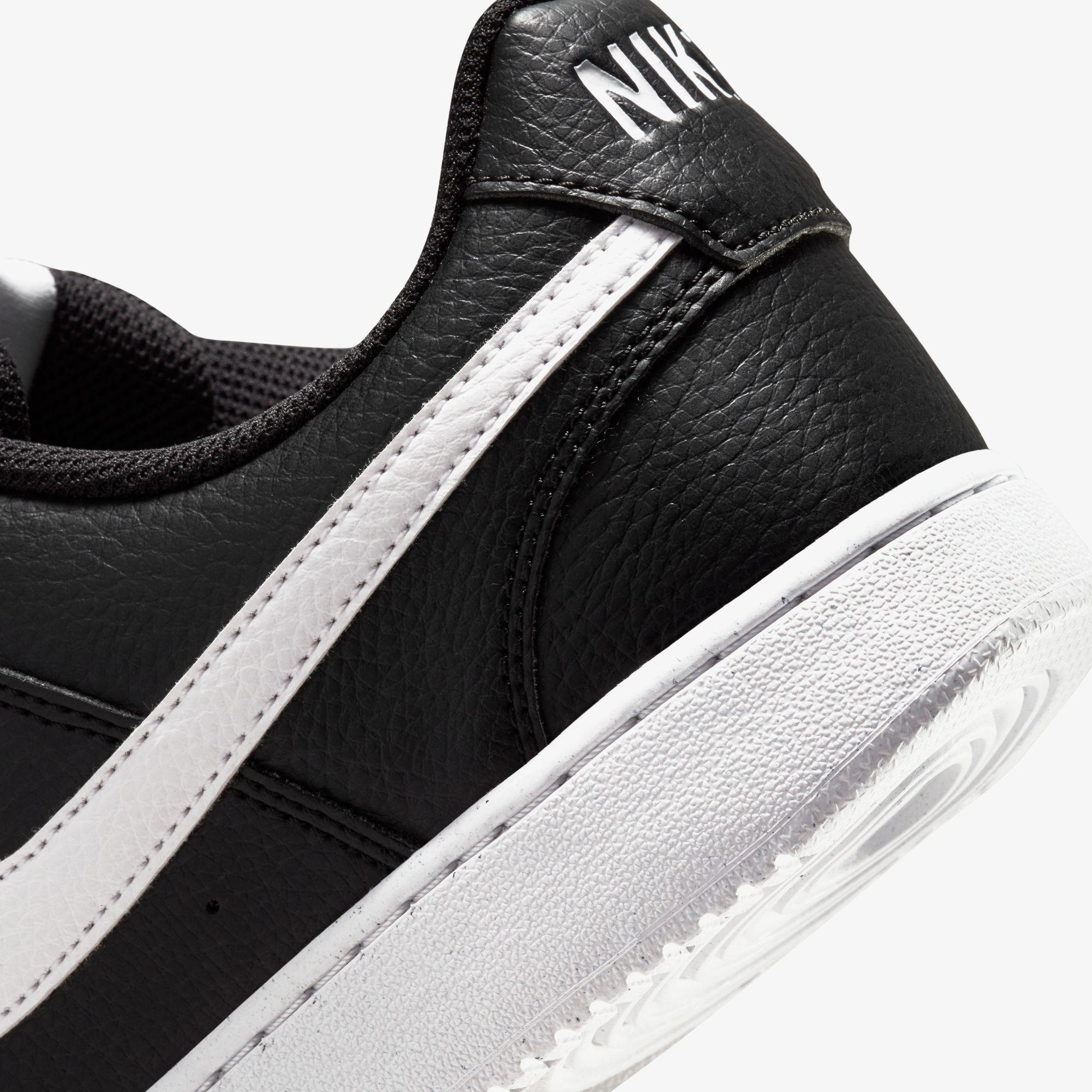 Nike Court Vision Low Next Nature Erkek Siyah Spor Ayakkabı