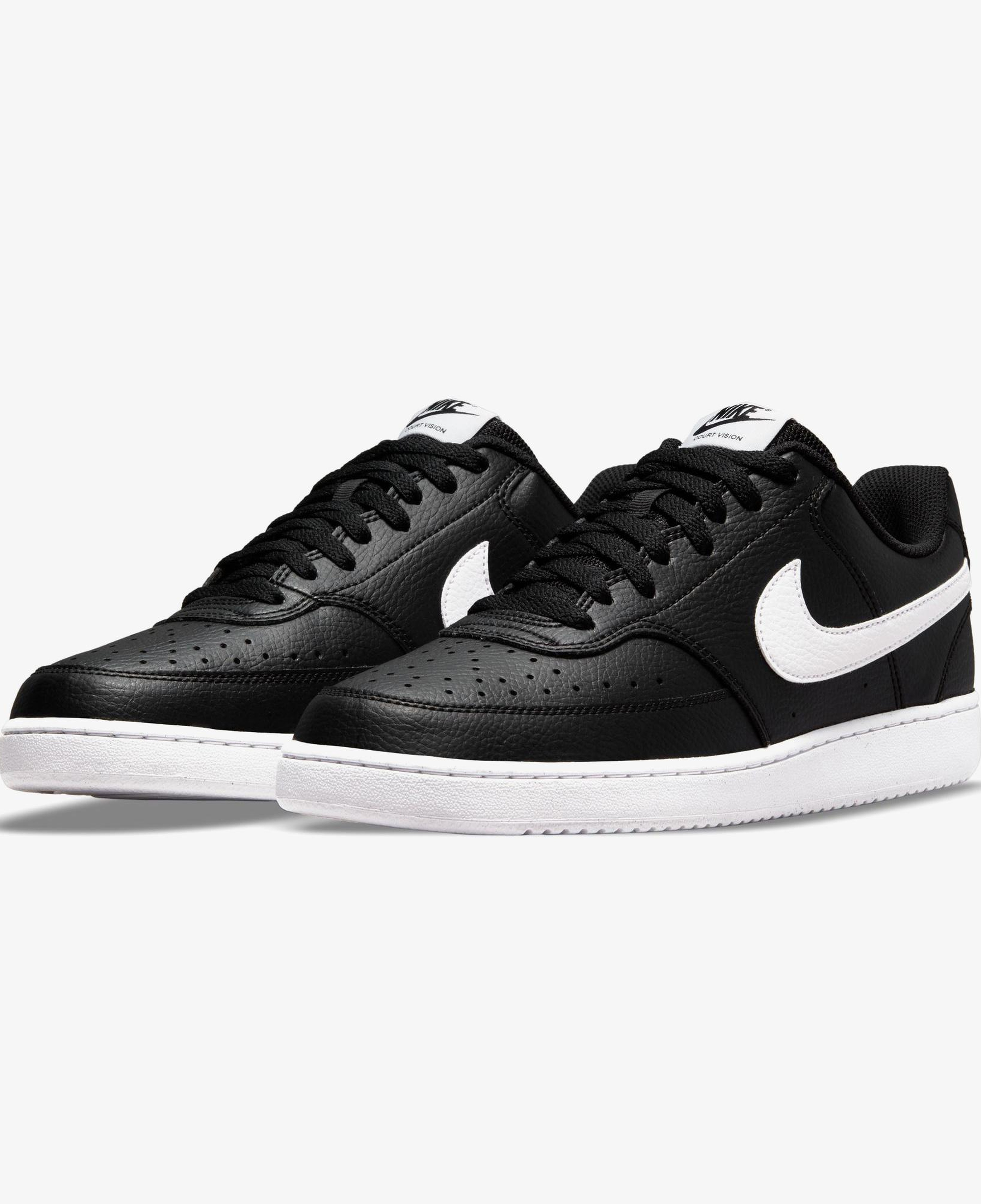 Nike Court Vision Low Next Nature Erkek Siyah Spor Ayakkabı