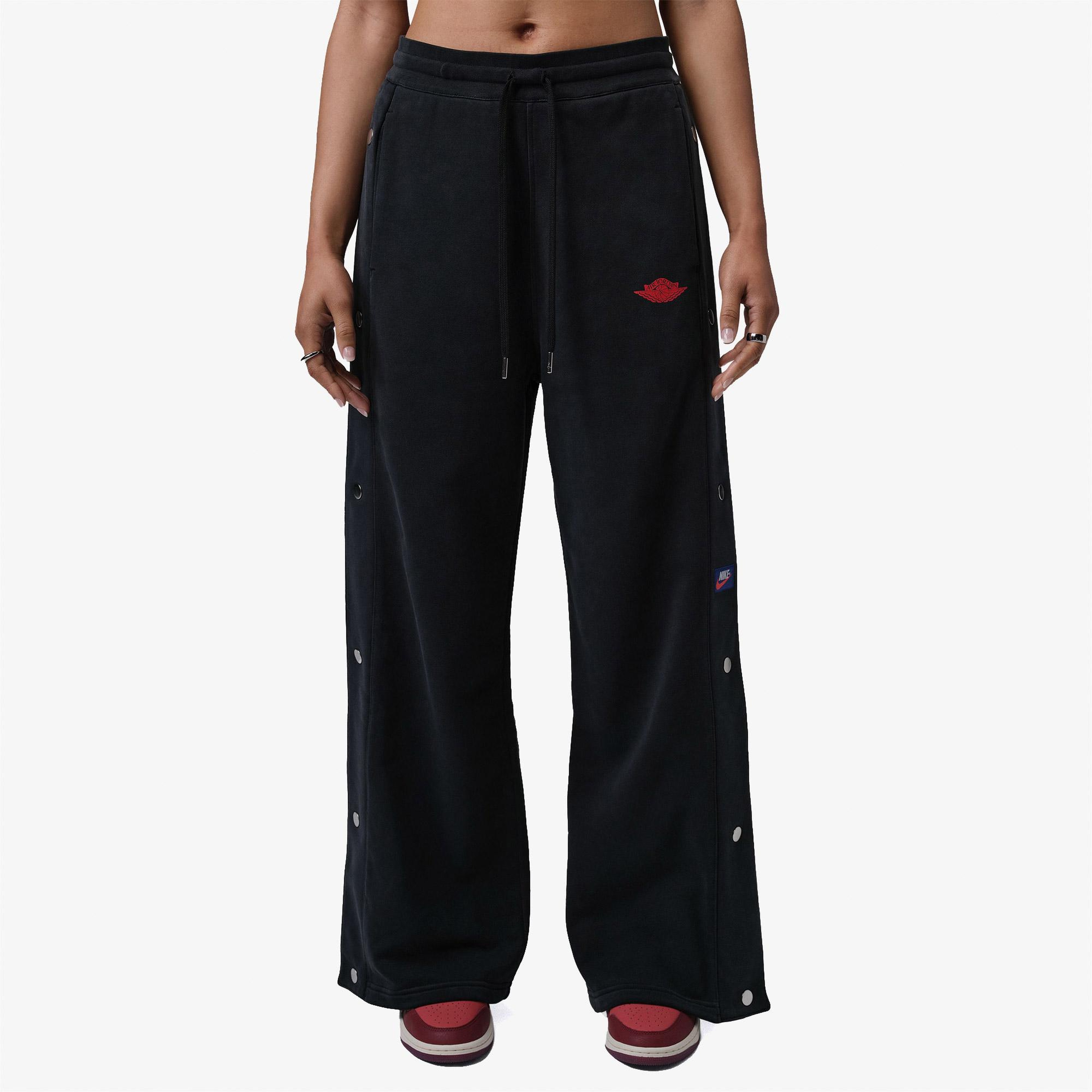 Jordan Flight Fleece Kadın Siyah Eşofman Altı