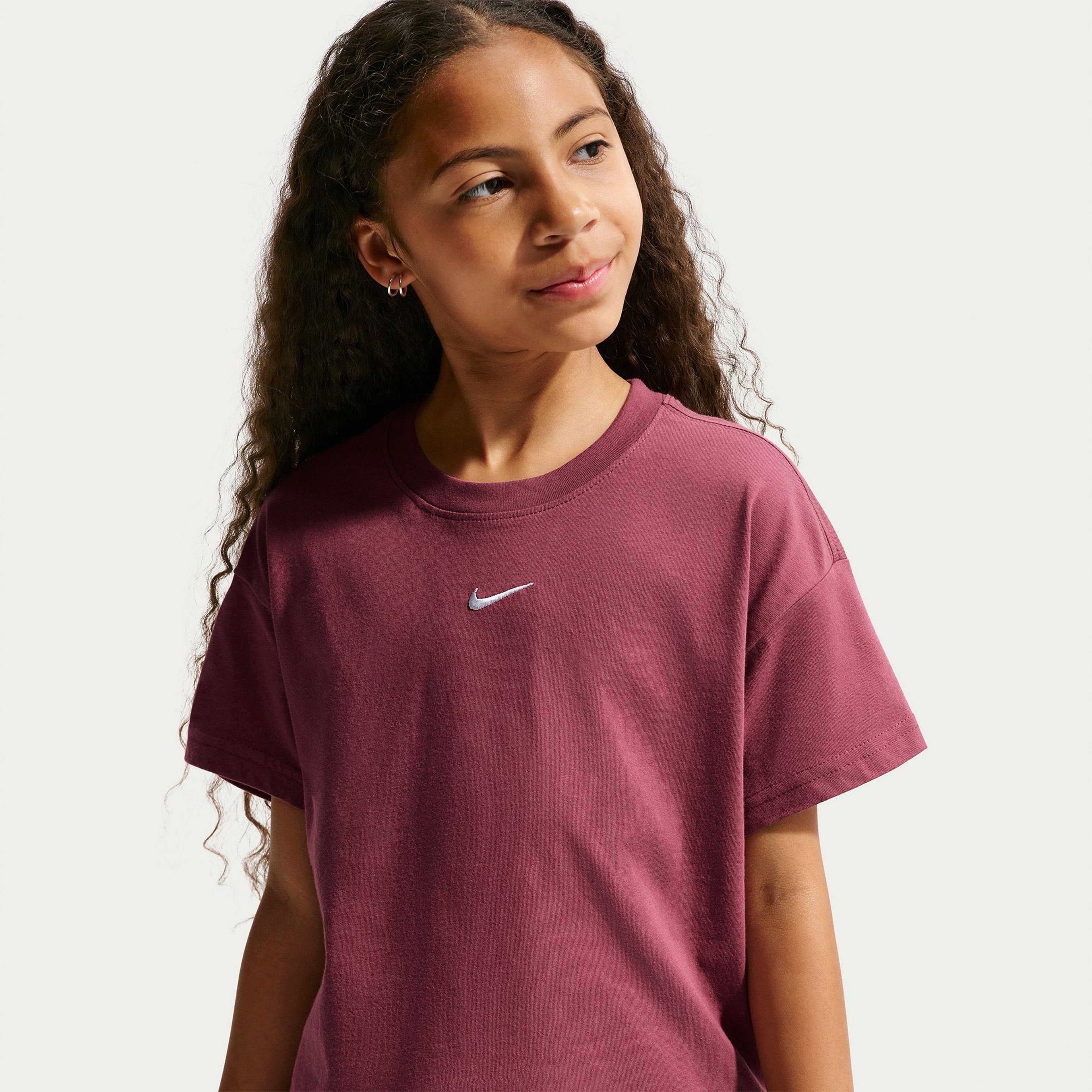 Nike Sportswear Essential Genç Çocuk Pembe T-Shirt