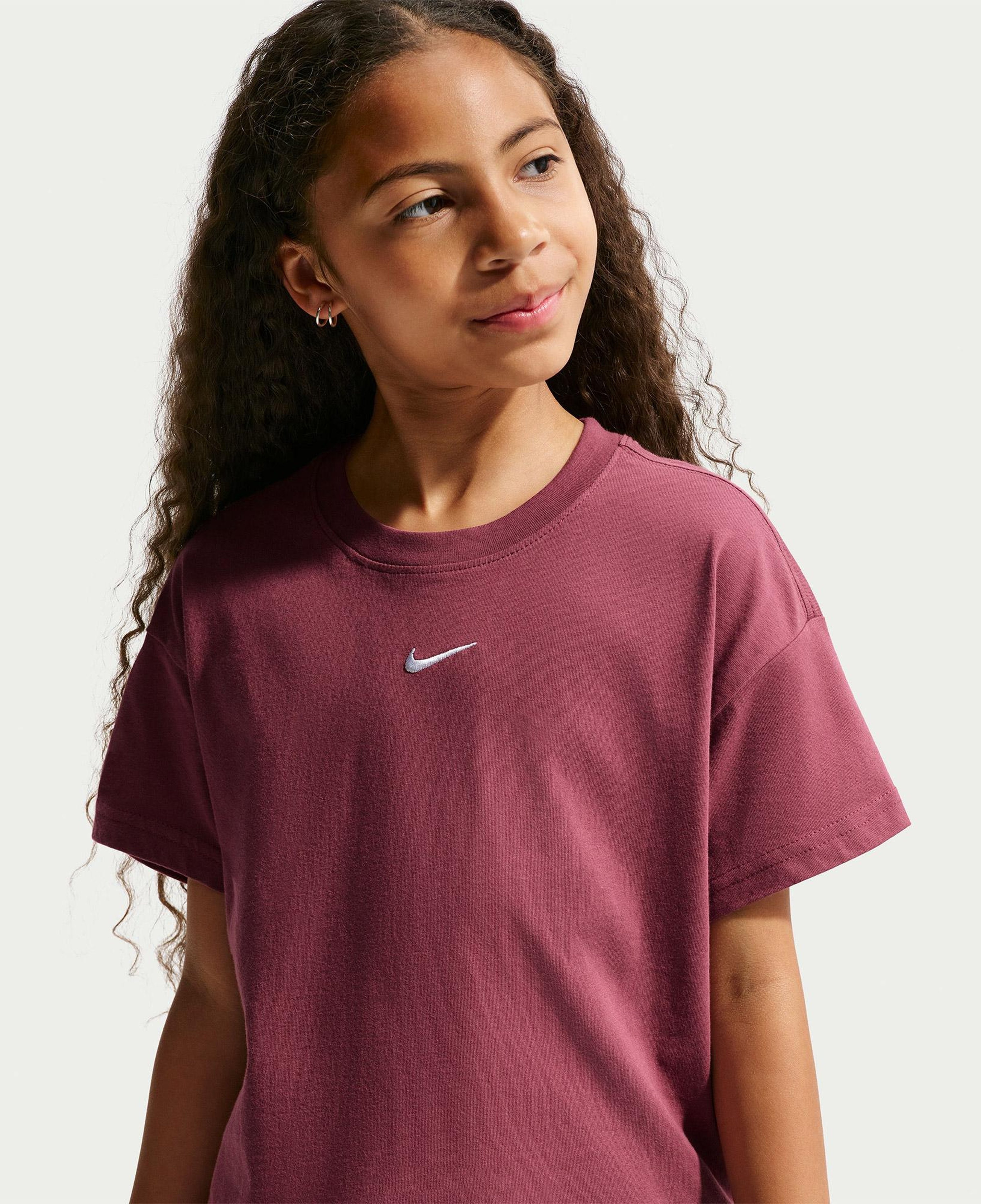 Nike Sportswear Essential Genç Çocuk Pembe T-Shirt