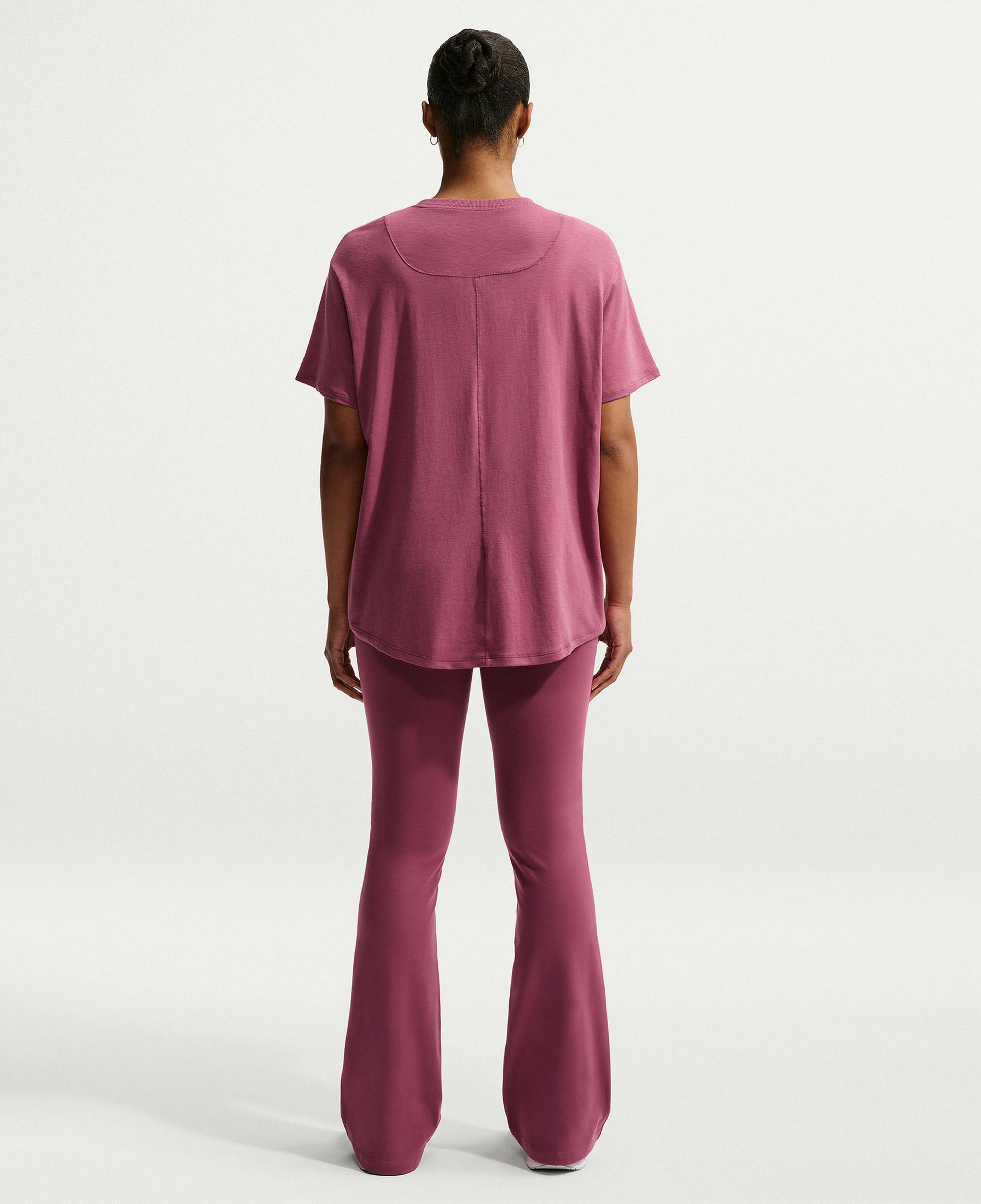 Nike One Relaxed Dri-Fit Kadın Pembe T-Shirt