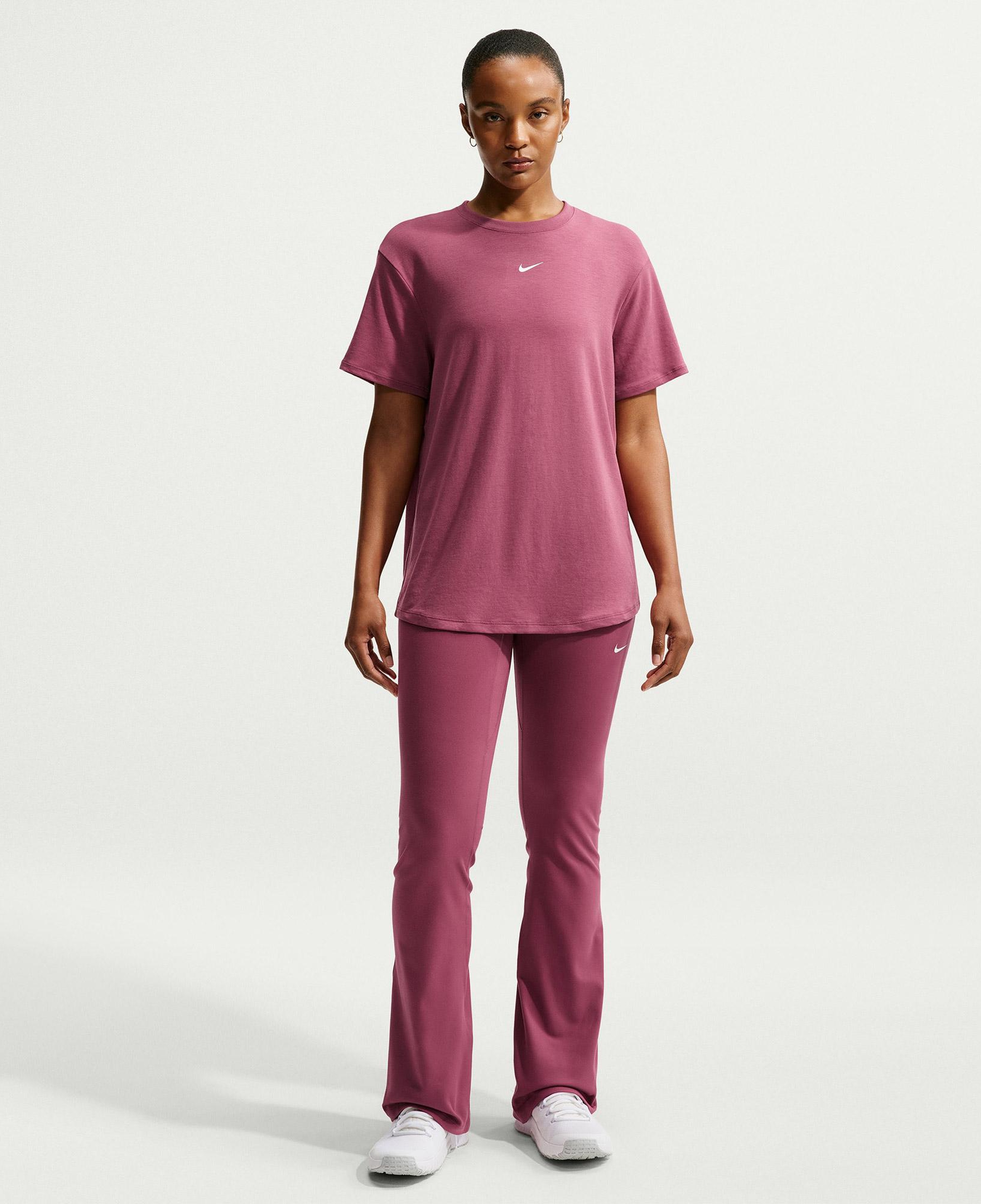 Nike One Relaxed Dri-Fit Kadın Pembe T-Shirt