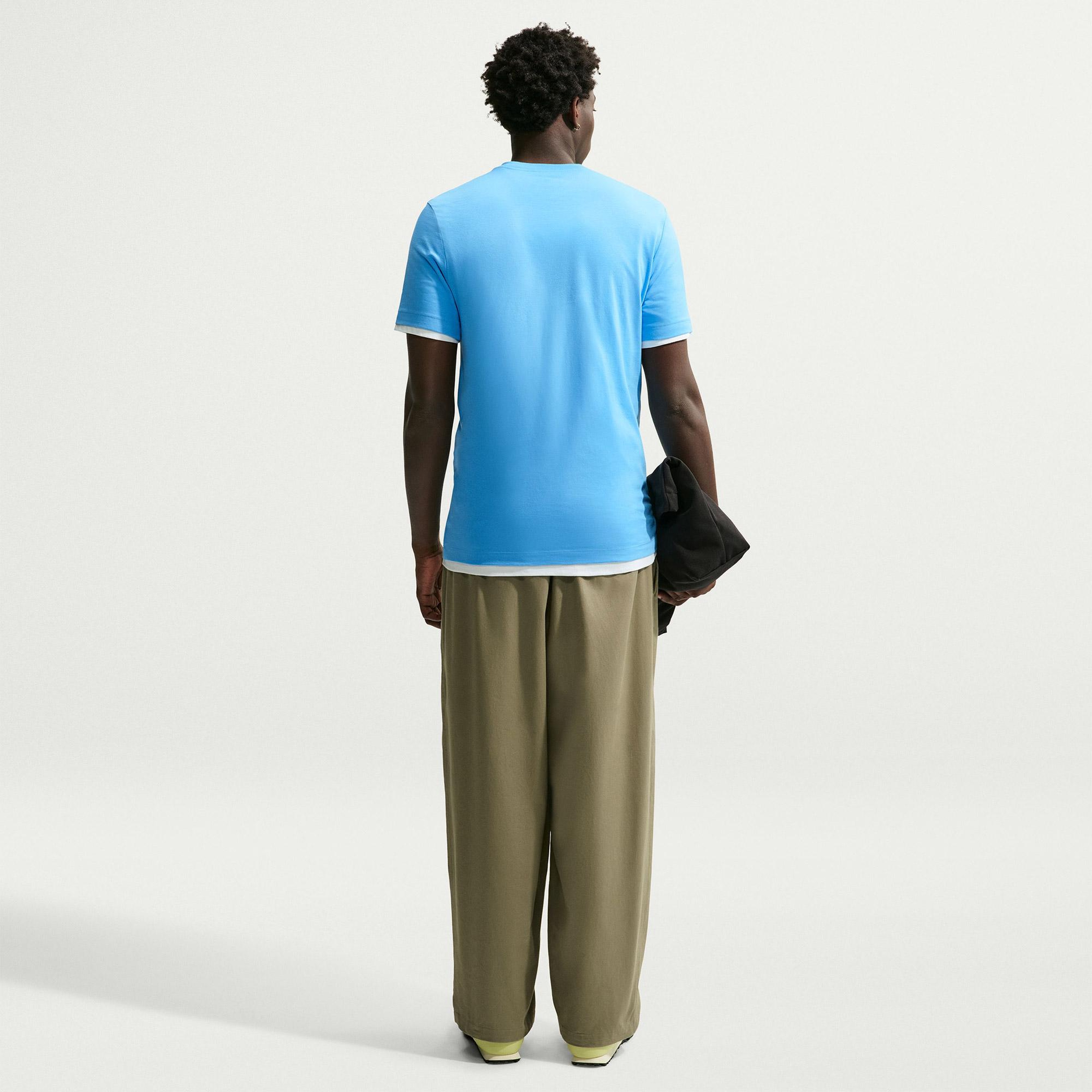 Nike Sportswear Club Erkek Mavi T-Shirt