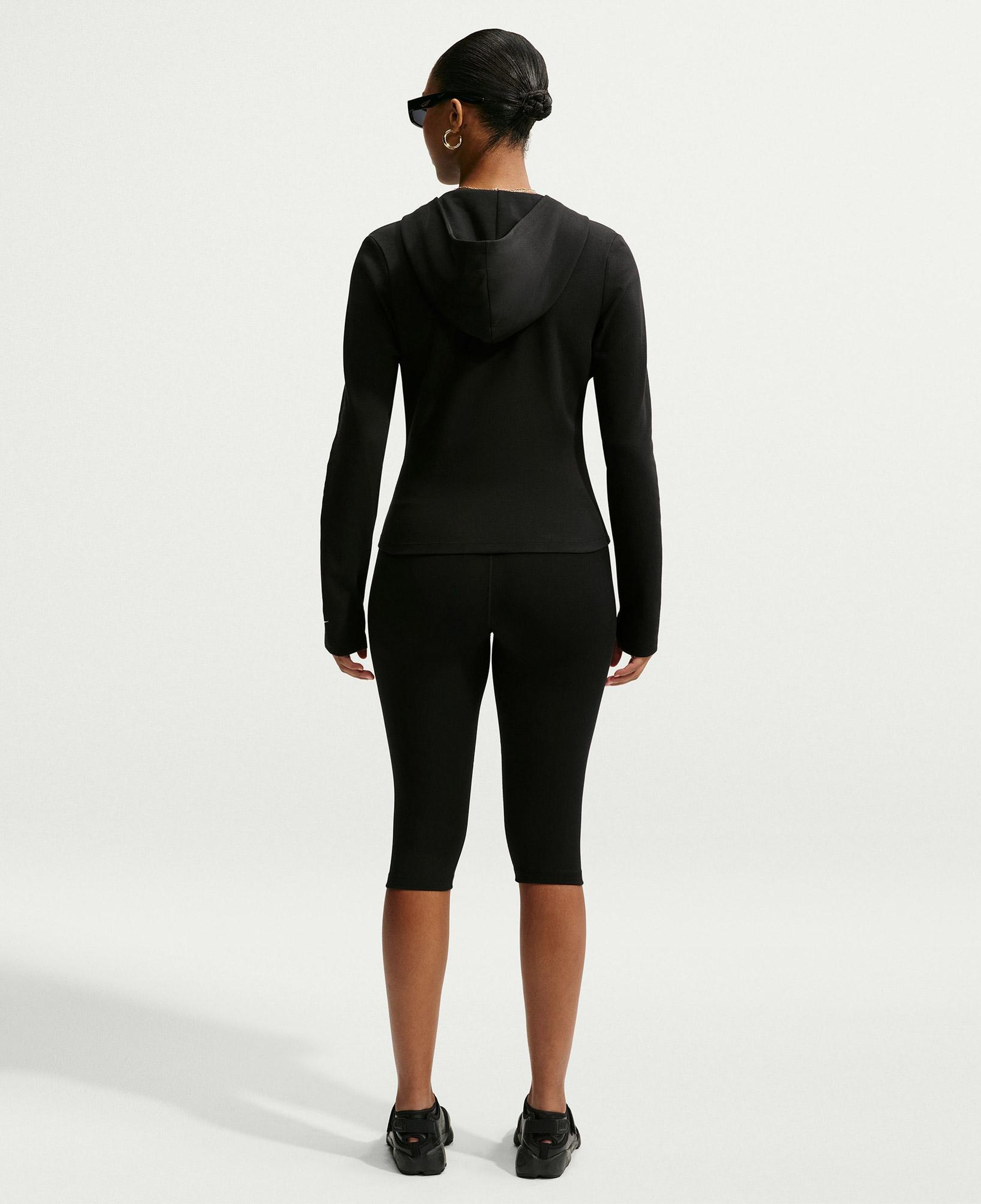 Nike Sportswear Chill Knit Kadın Siyah Eşofman Üstü