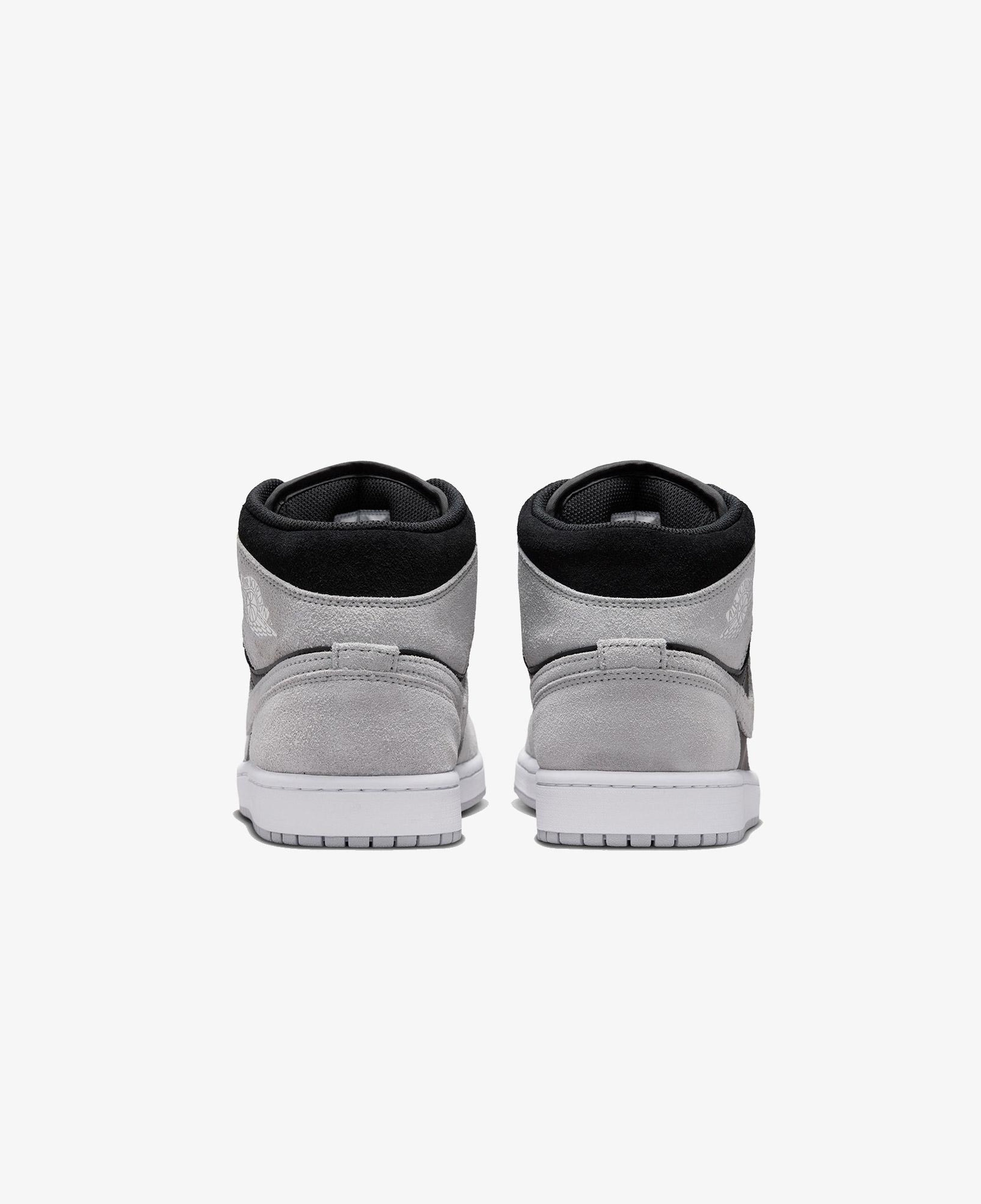 Jordan Air 1 Mid Erkek Gri Spor Ayakkabı