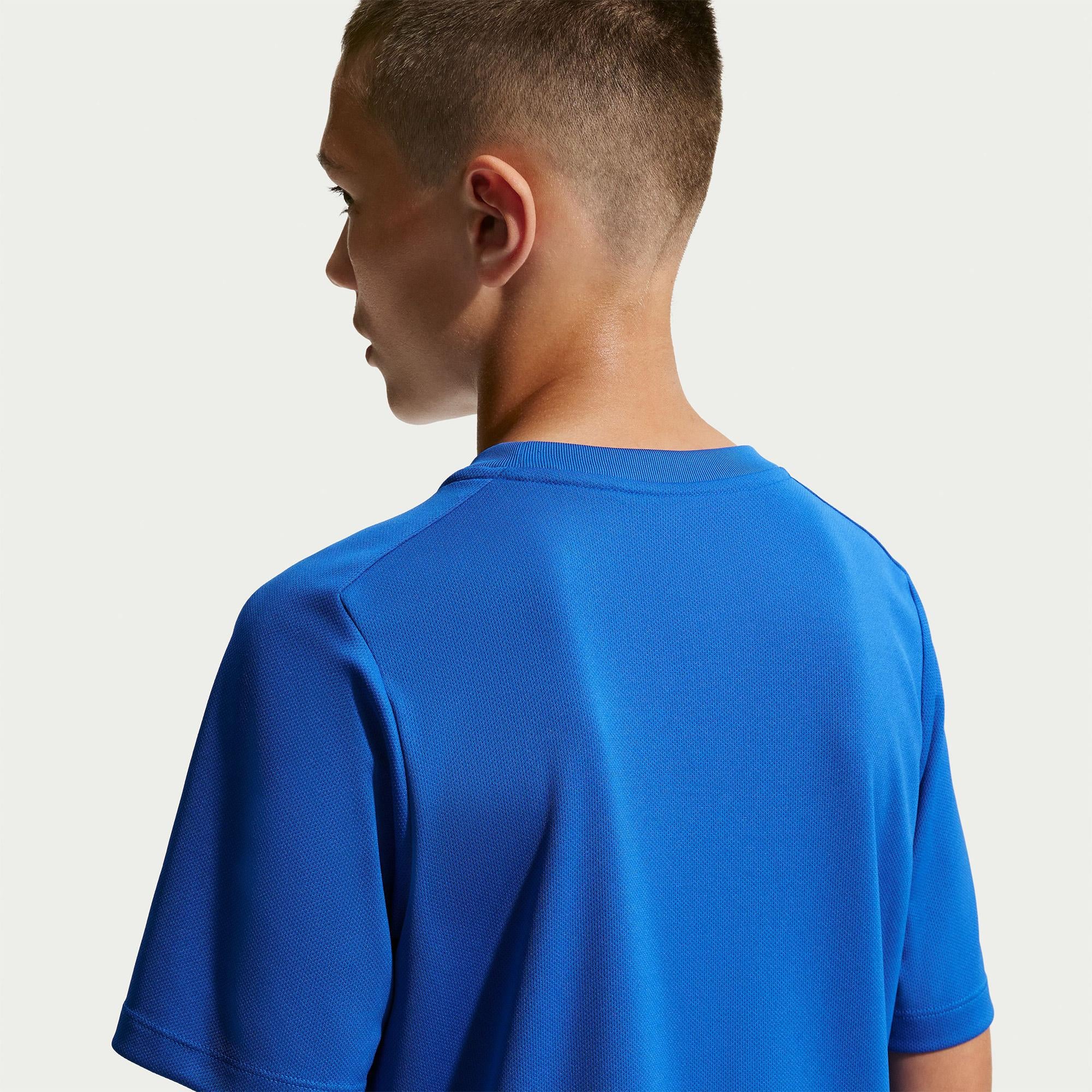 Nike Multi Refresh Genç Çocuk Mavi T-Shirt