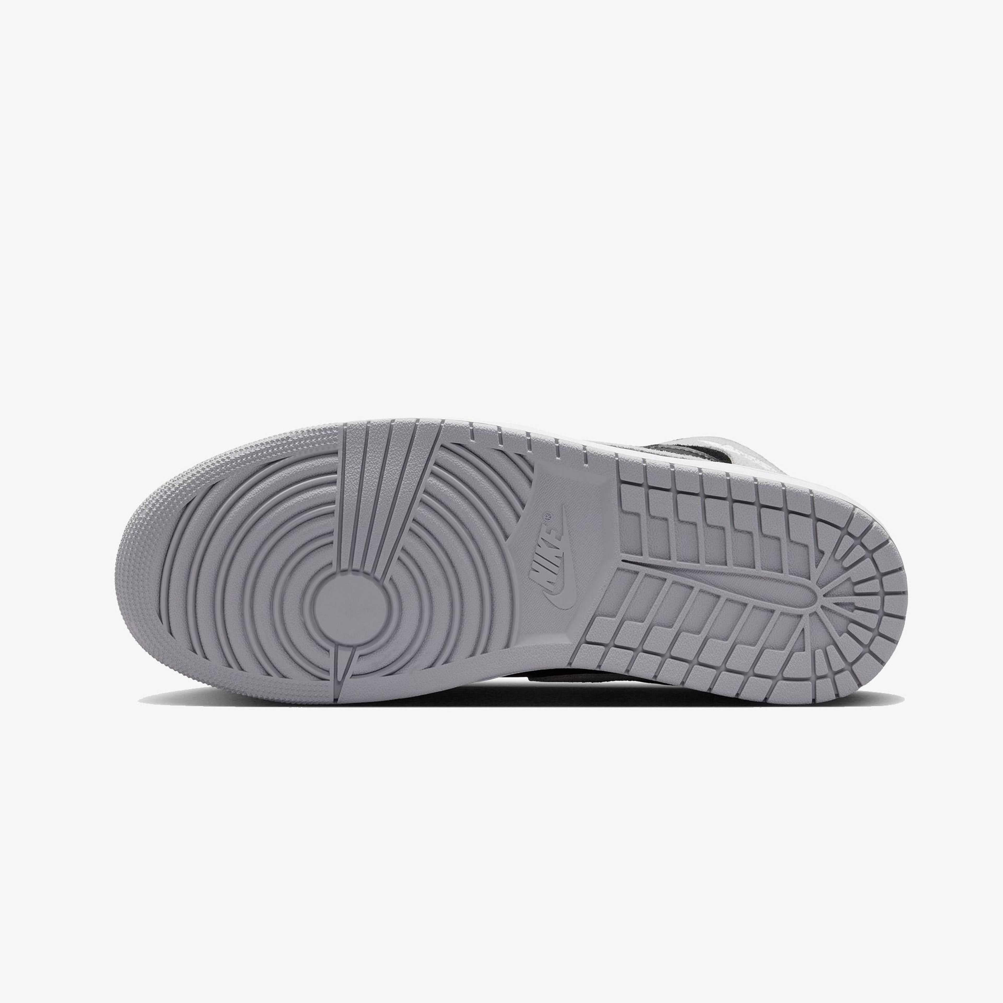 Jordan Air 1 Mid Erkek Gri Spor Ayakkabı
