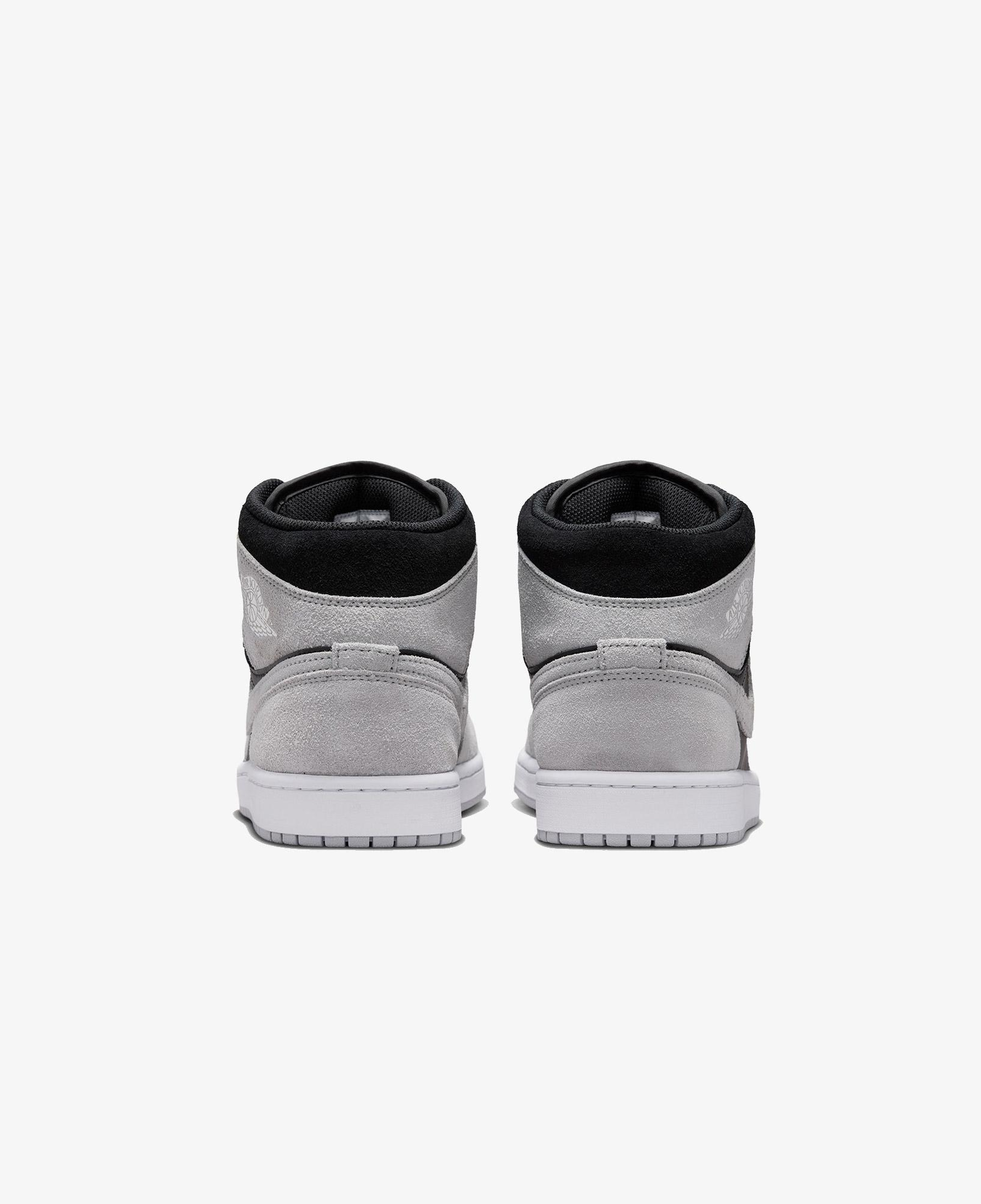 Jordan Air 1 Mid Erkek Gri Spor Ayakkabı