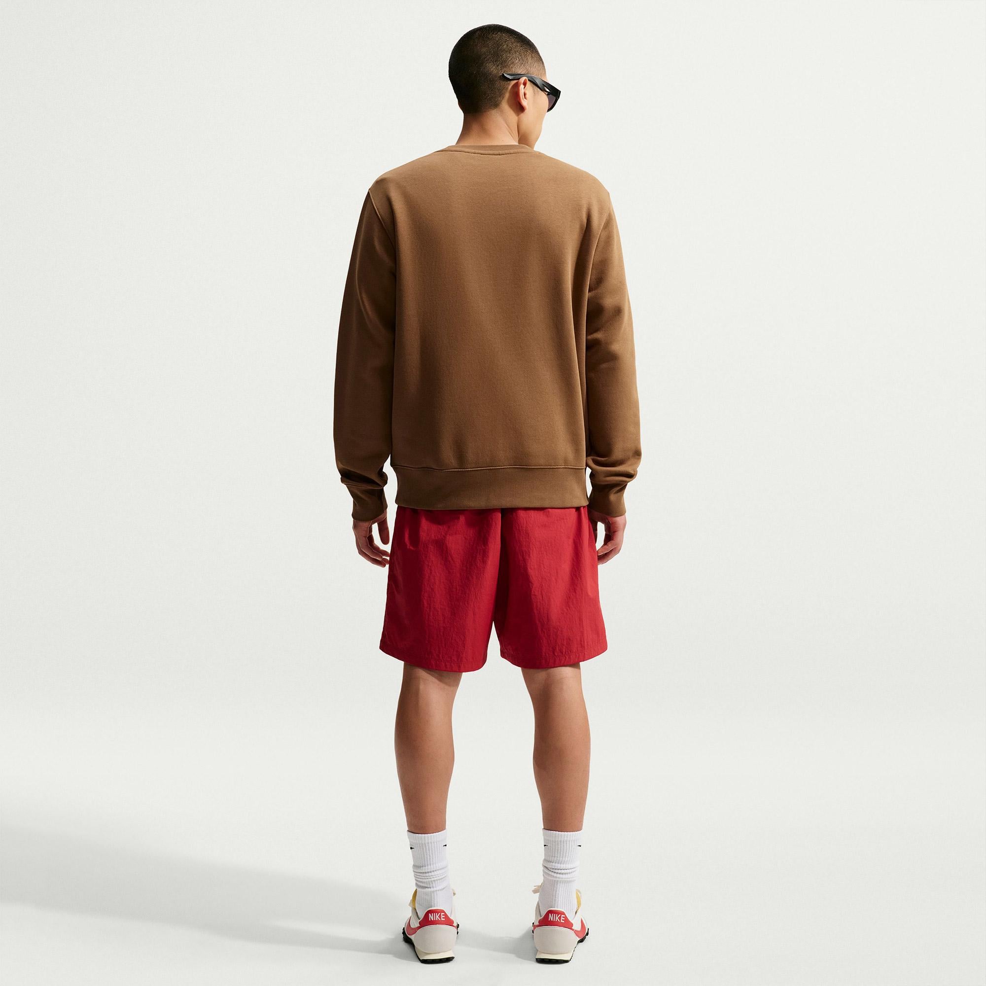Nike Club Crew Erkek Bej Sweatshirt
