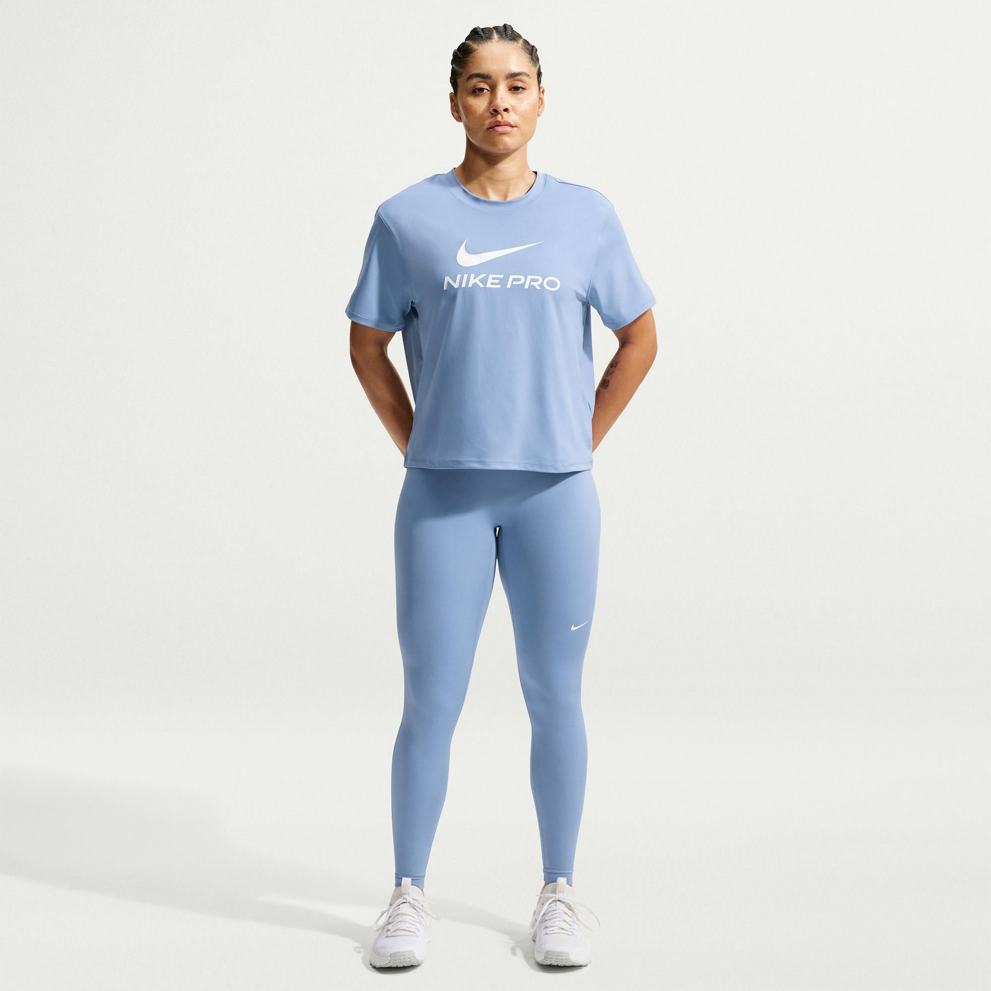 Nike Pro Dri-Fit 365 Kadın Mavi Tayt
