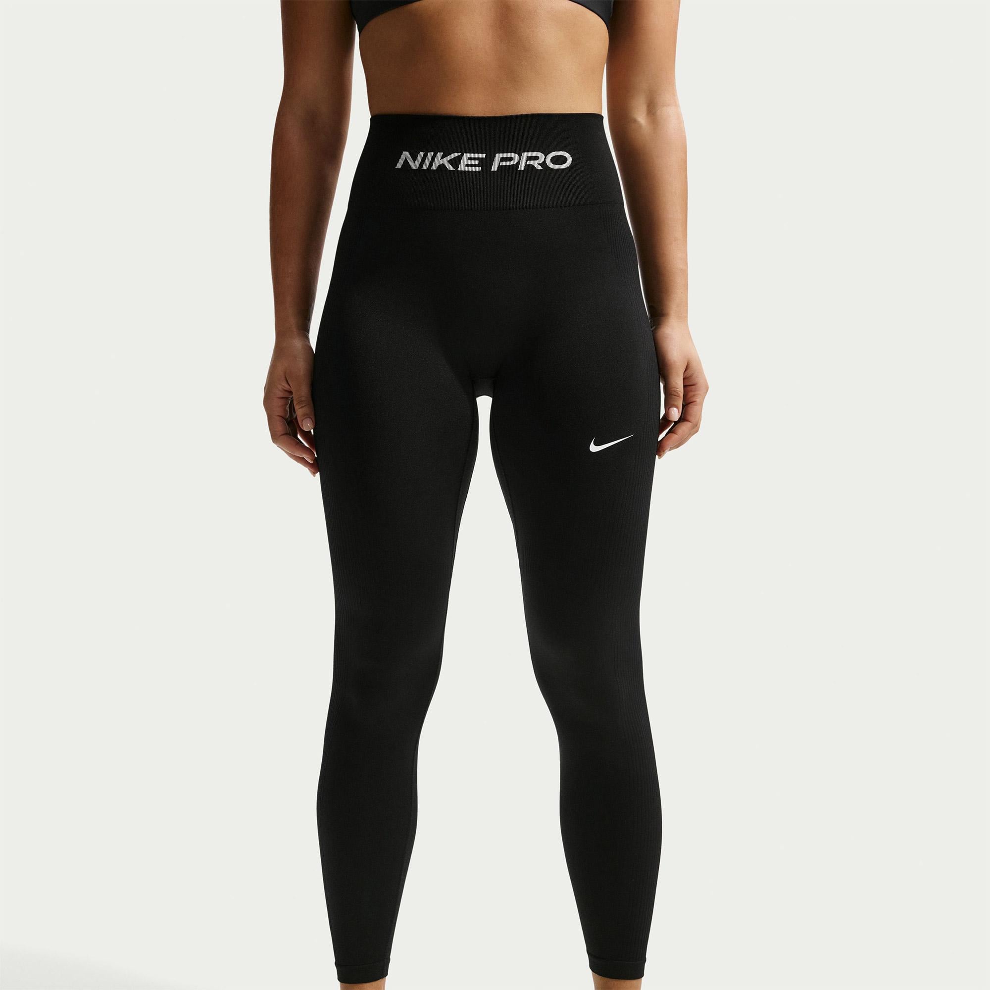 Nike Pro Dri-Fit Seamless Kadın Siyah Tayt