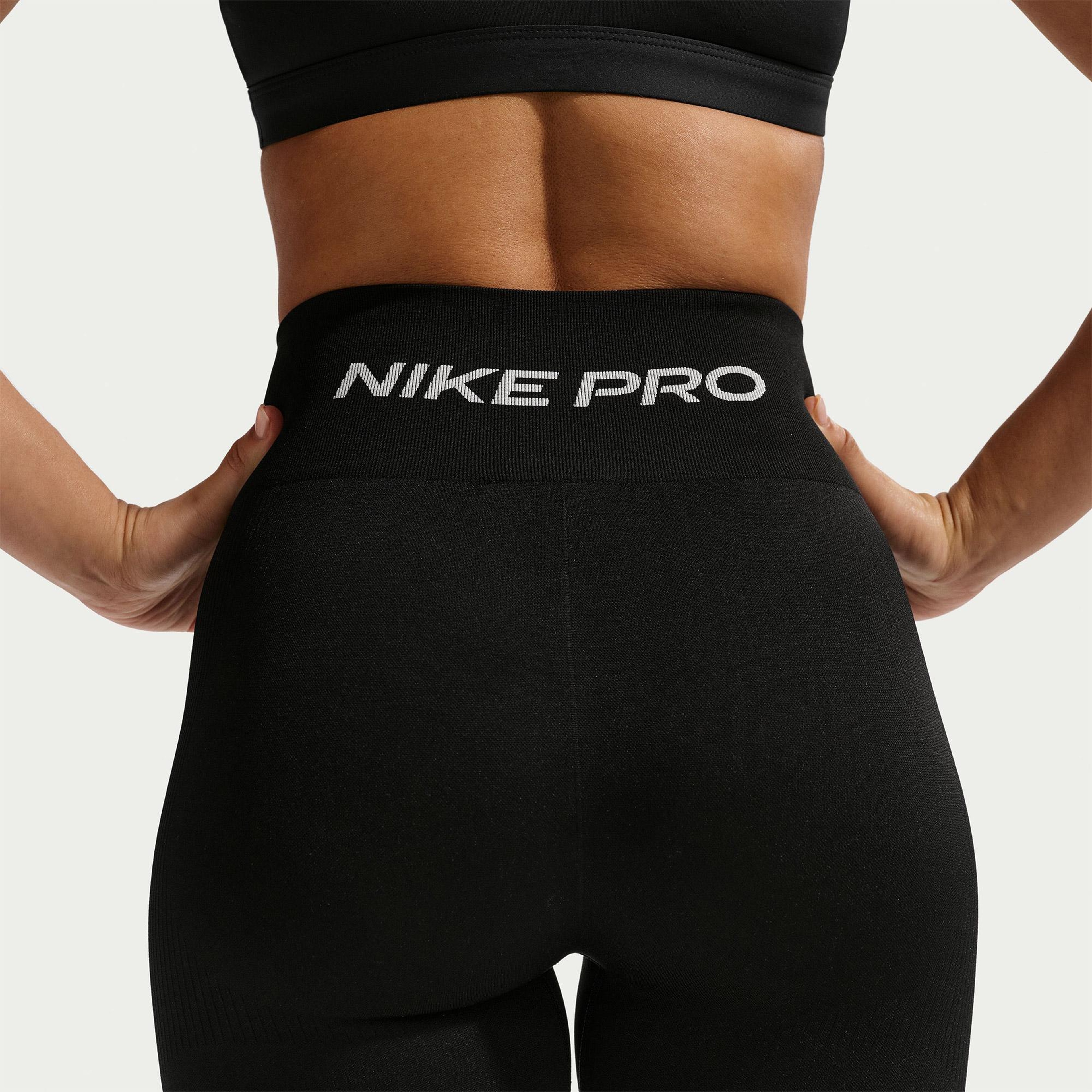 Nike Pro Dri-Fit Seamless Kadın Siyah Tayt