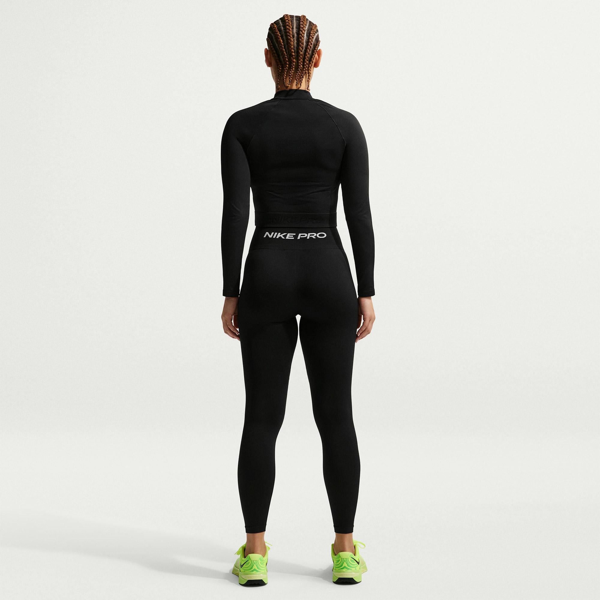 Nike Pro Dri-Fit Seamless Kadın Siyah Tayt