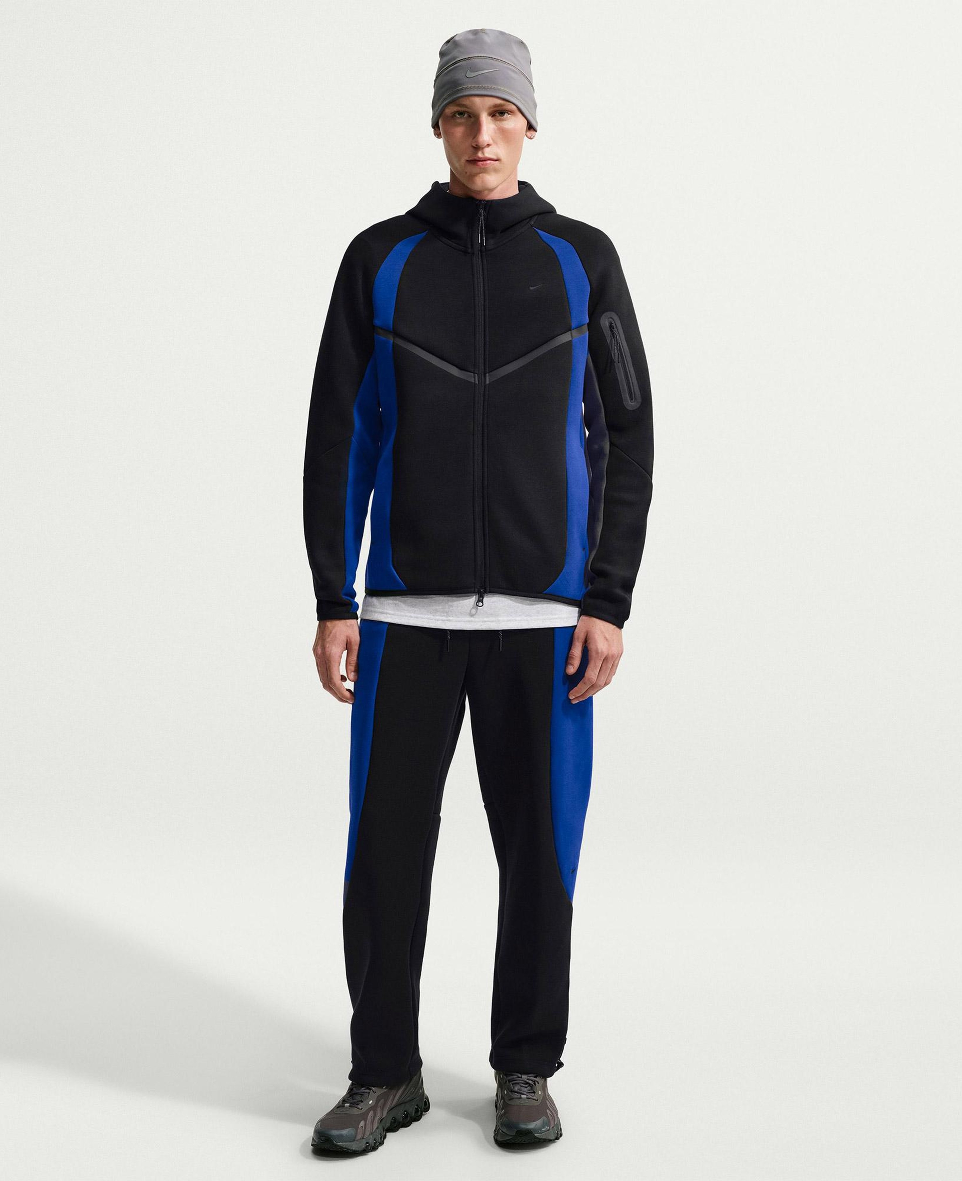 Nike Tech Fleece Pro Windrunner Erkek Siyah Ceket