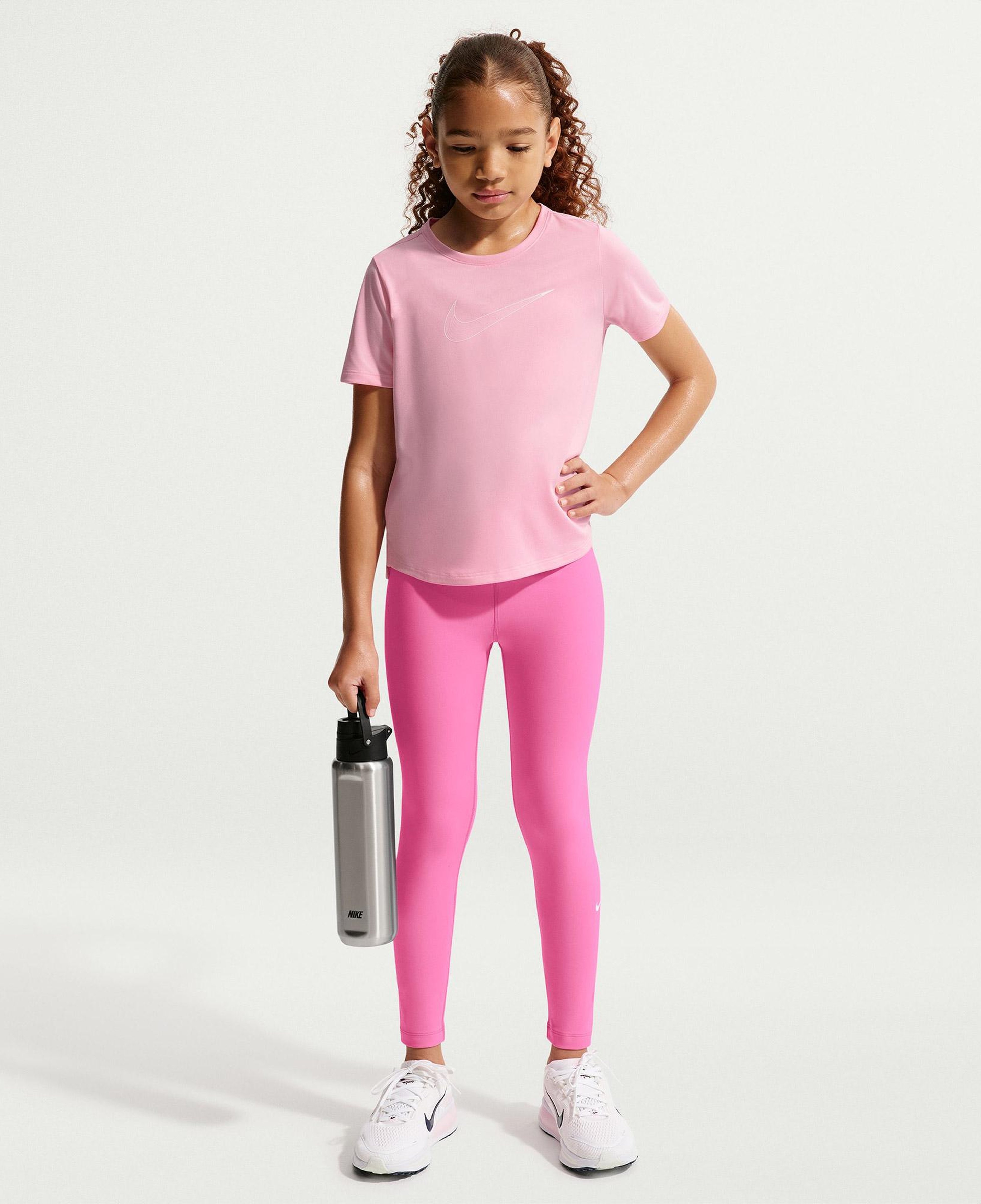 Nike Dri-Fit One Genç Çocuk Pembe Tayt